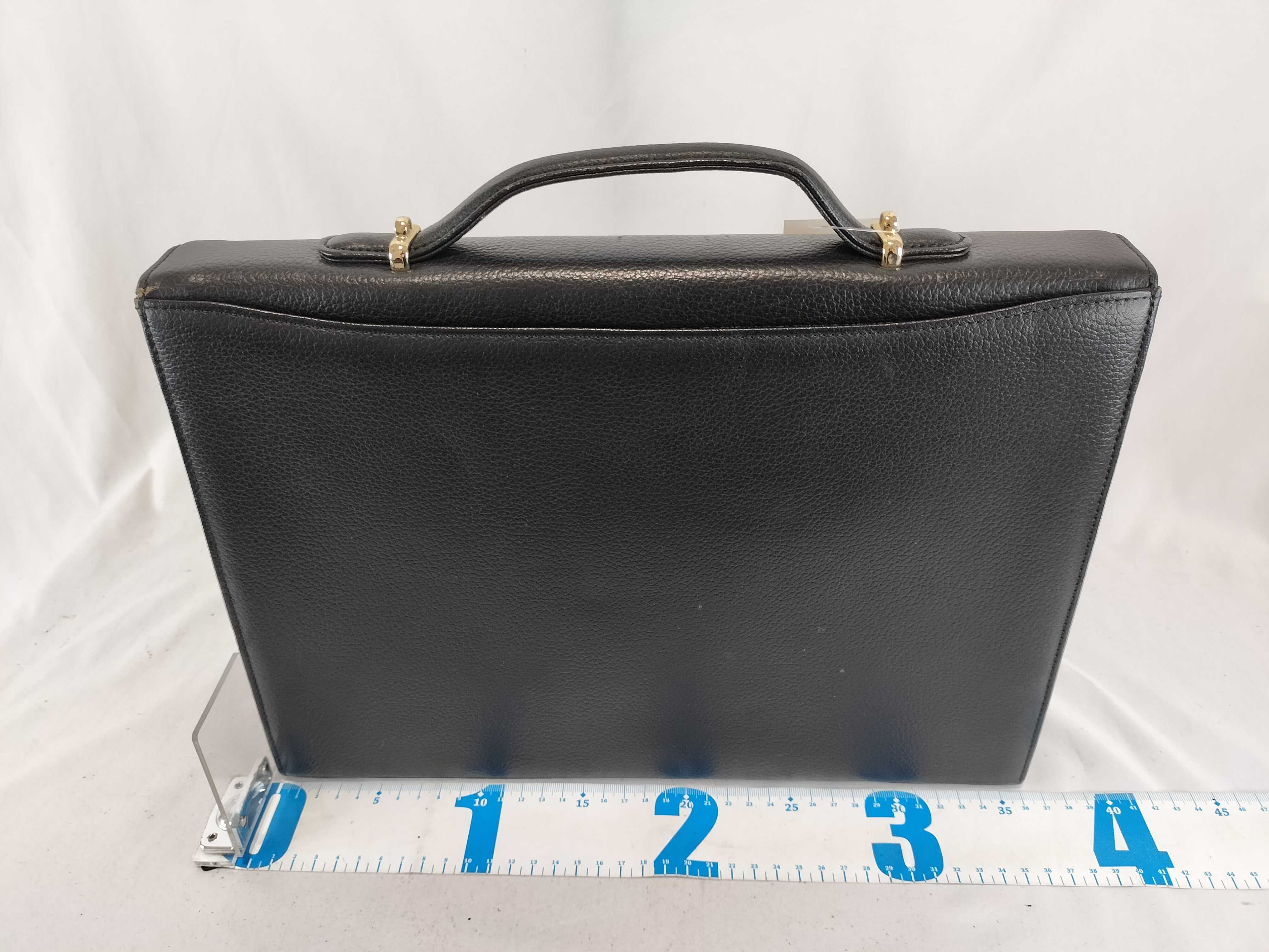 Nova Check Leather 2-Way Business Bag — view 3