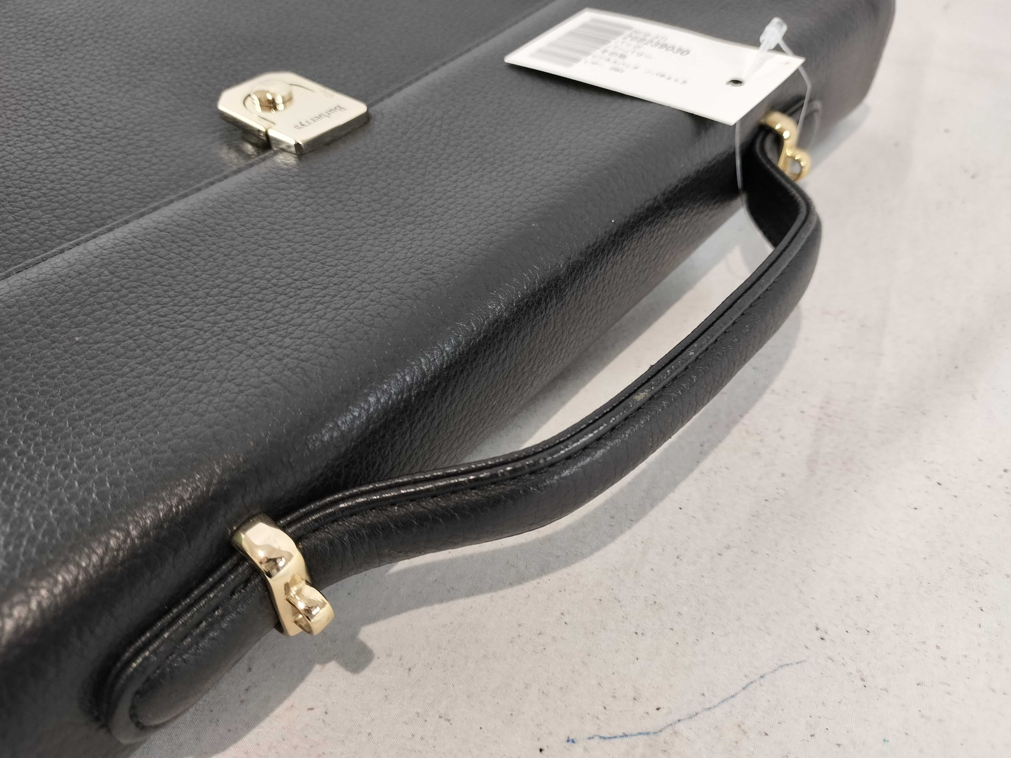 Nova Check Leather 2-Way Business Bag — view 4