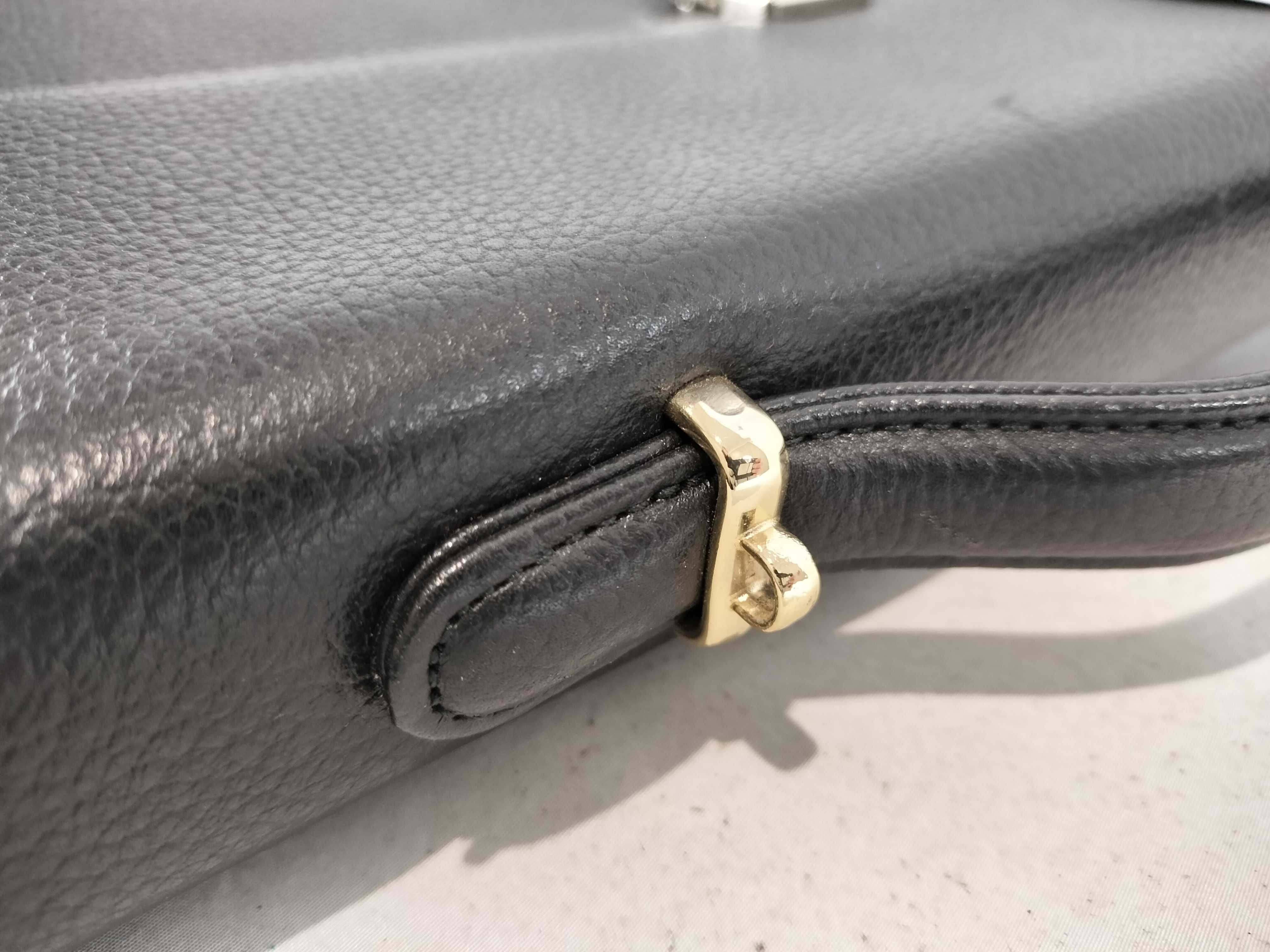 Nova Check Leather 2-Way Business Bag — view 6