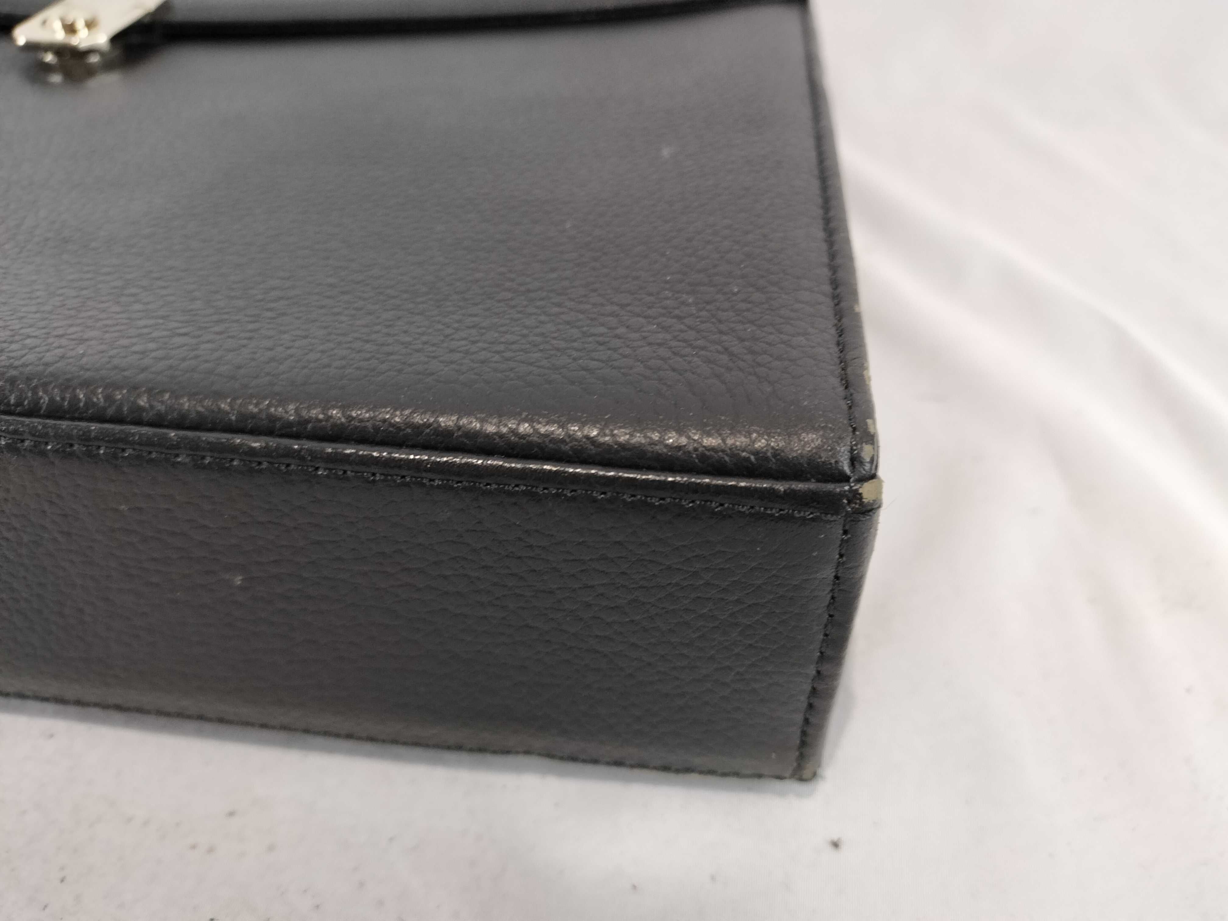 Nova Check Leather 2-Way Business Bag — view 7
