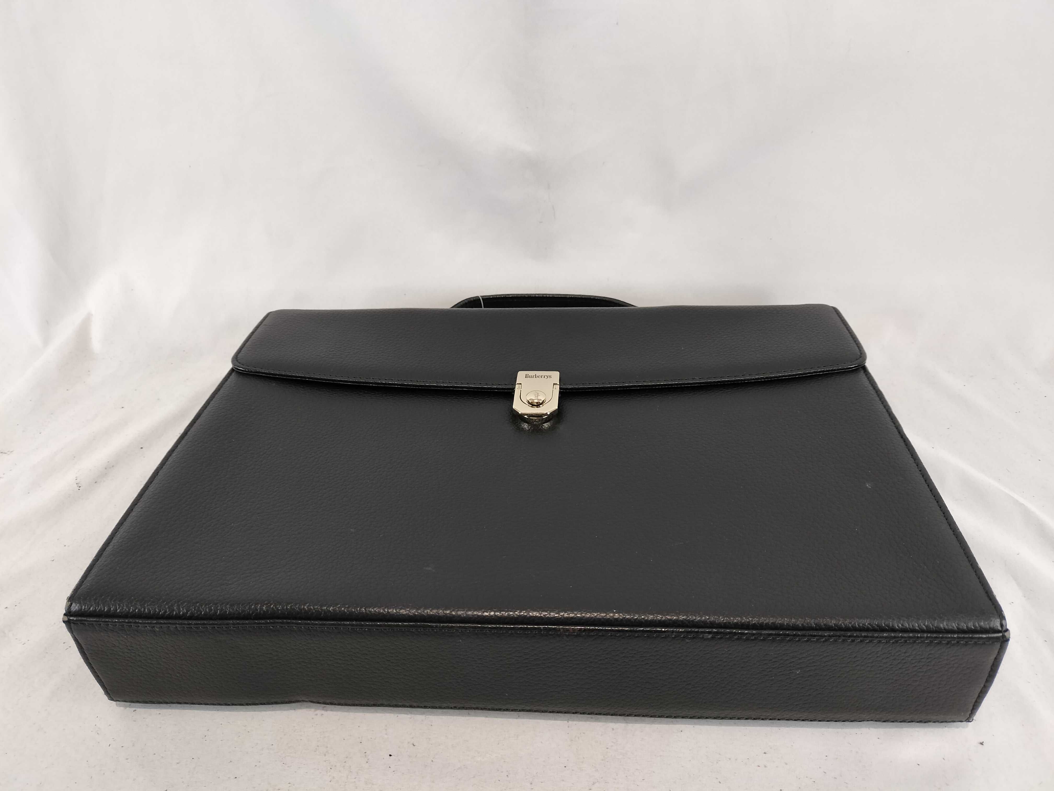 Nova Check Leather 2-Way Business Bag — view 8