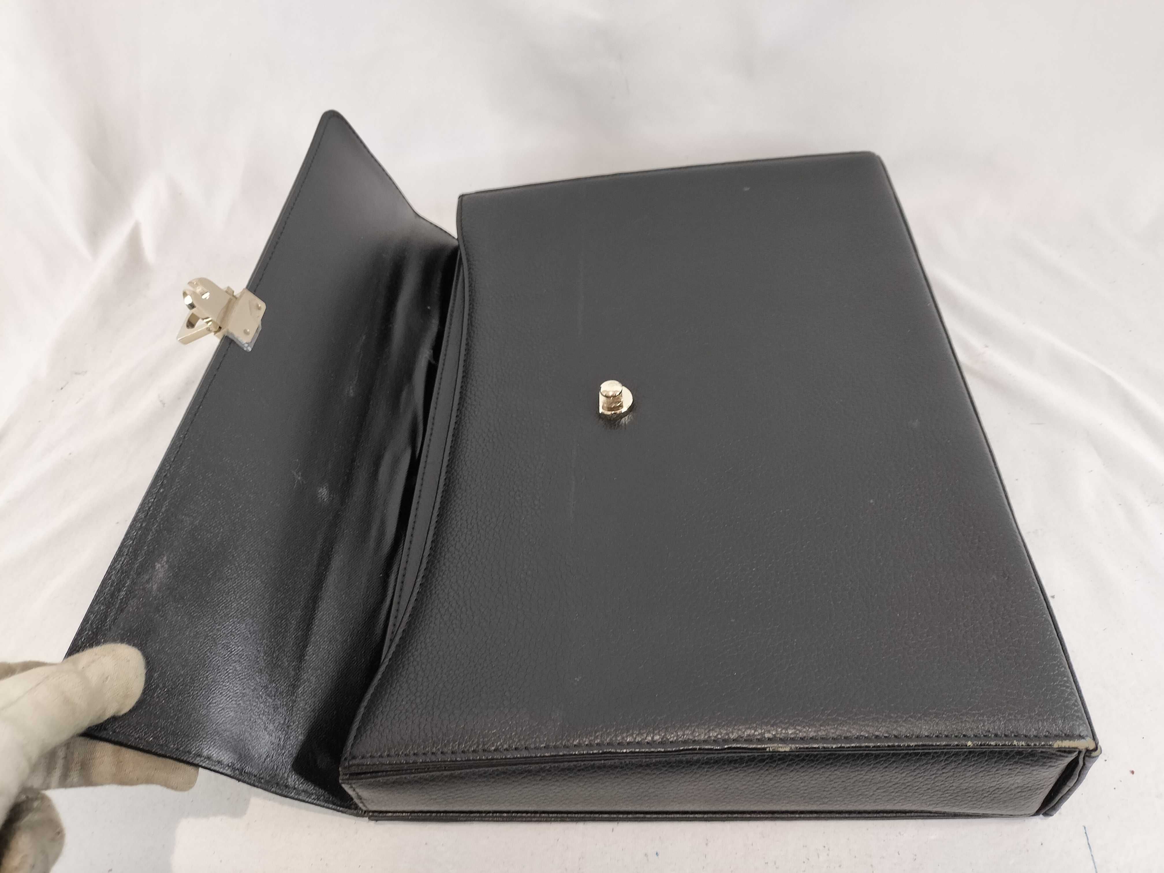 Nova Check Leather 2-Way Business Bag — view 9