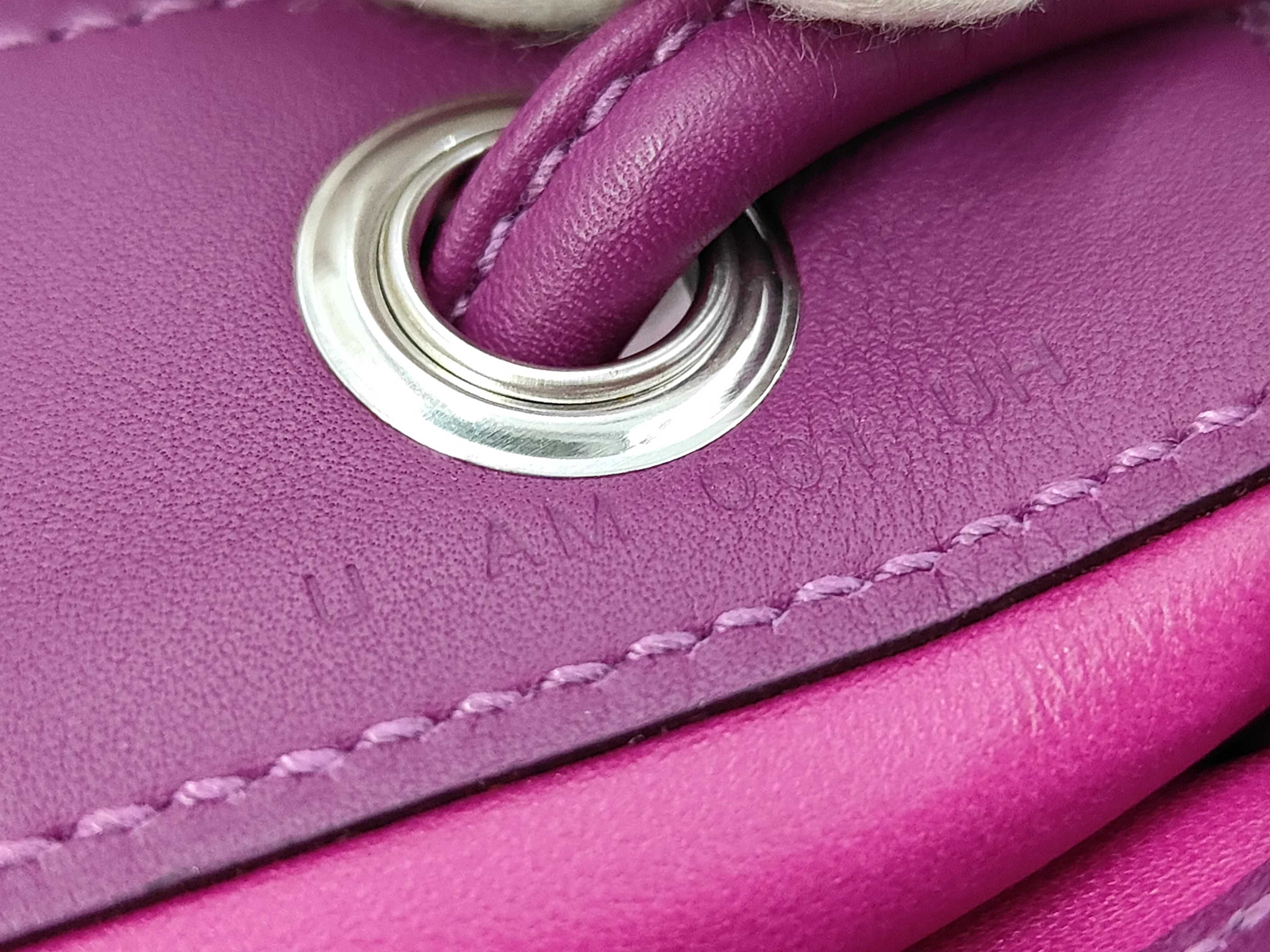 Aline Mini Swift Shoulder Bag, Purple, U-stamp — view 10