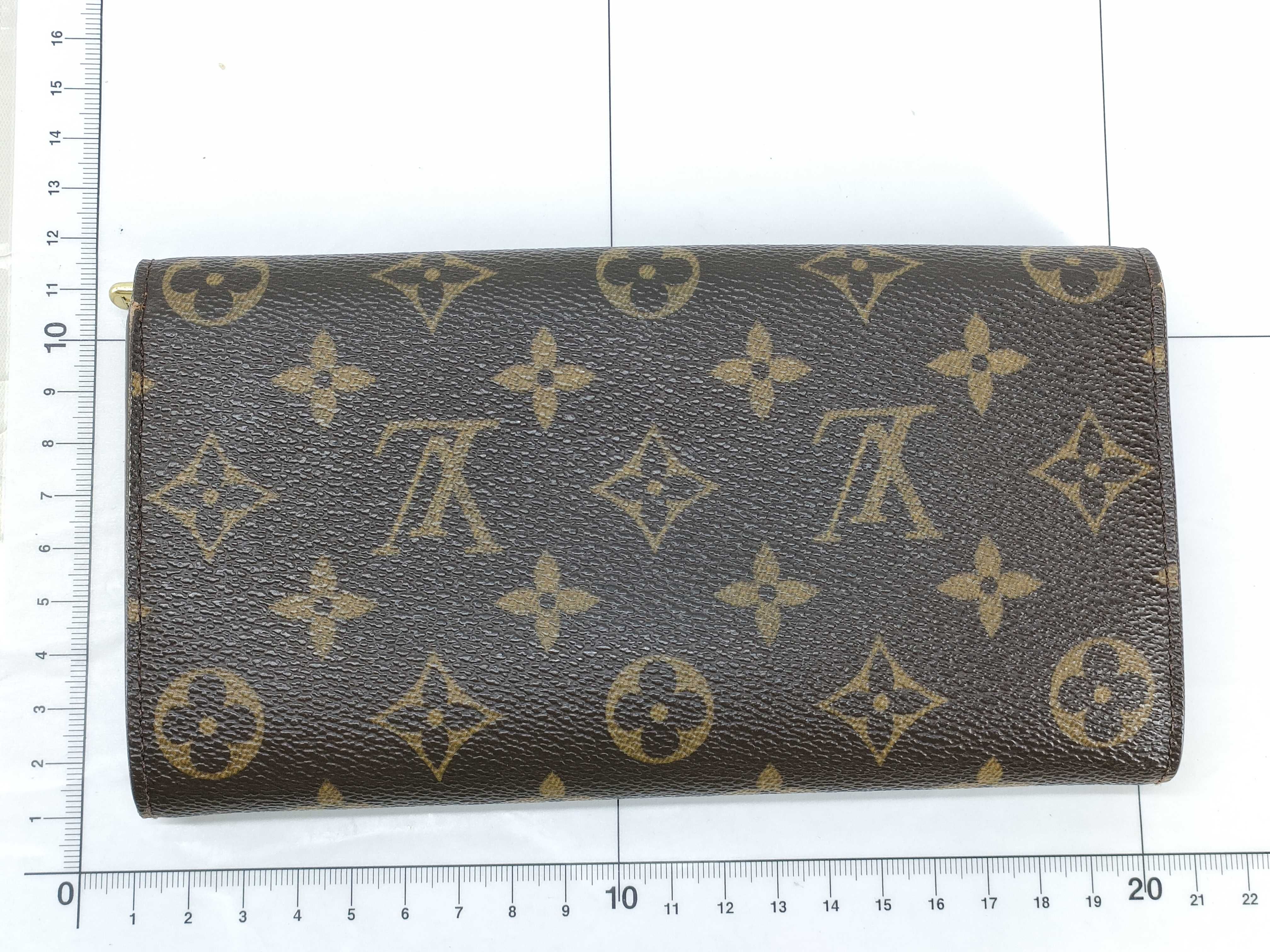 Monogram Vuitton Porte Monnaie Credit Wallet — view 2