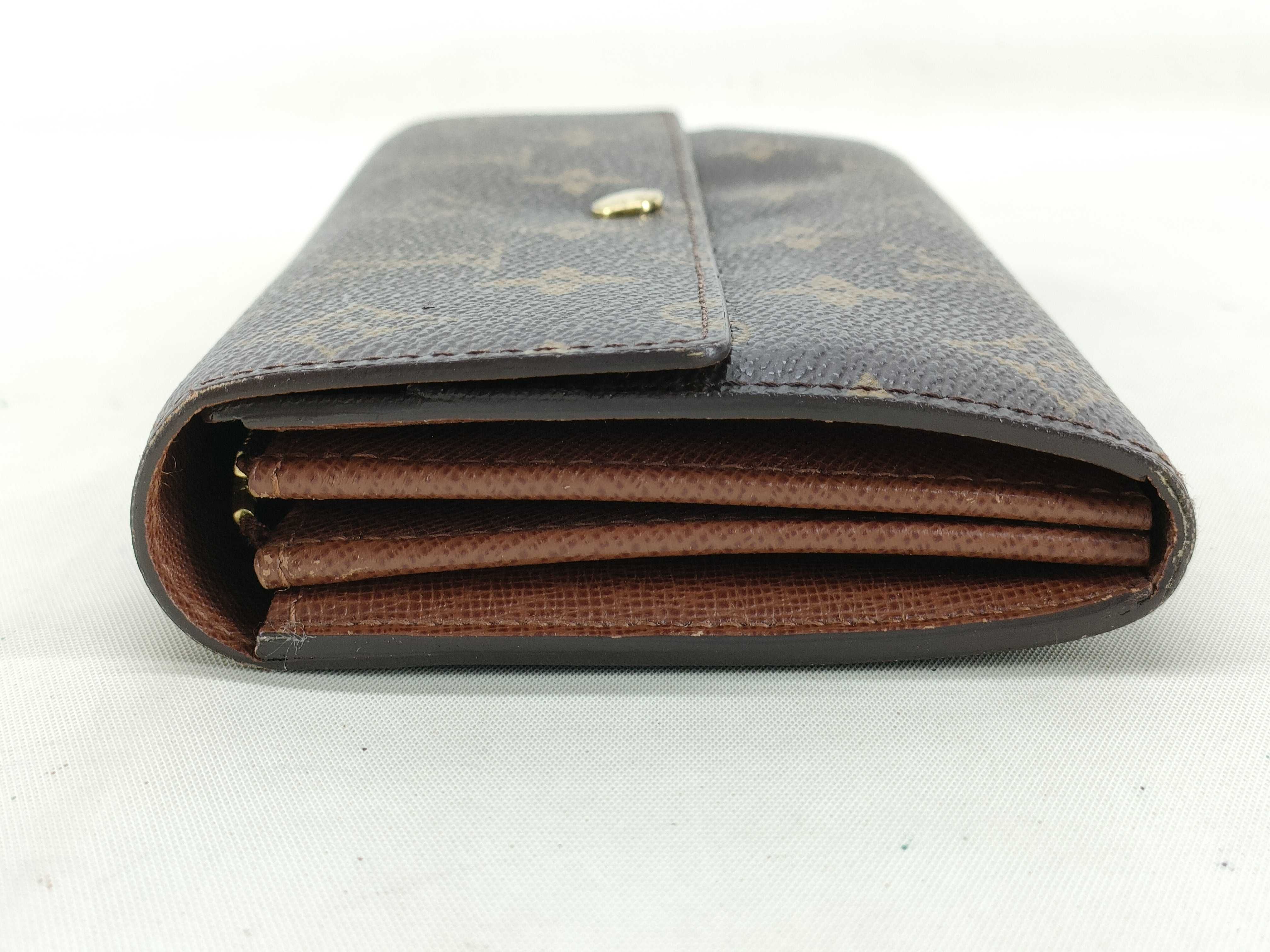 Monogram Vuitton Porte Monnaie Credit Wallet — view 5