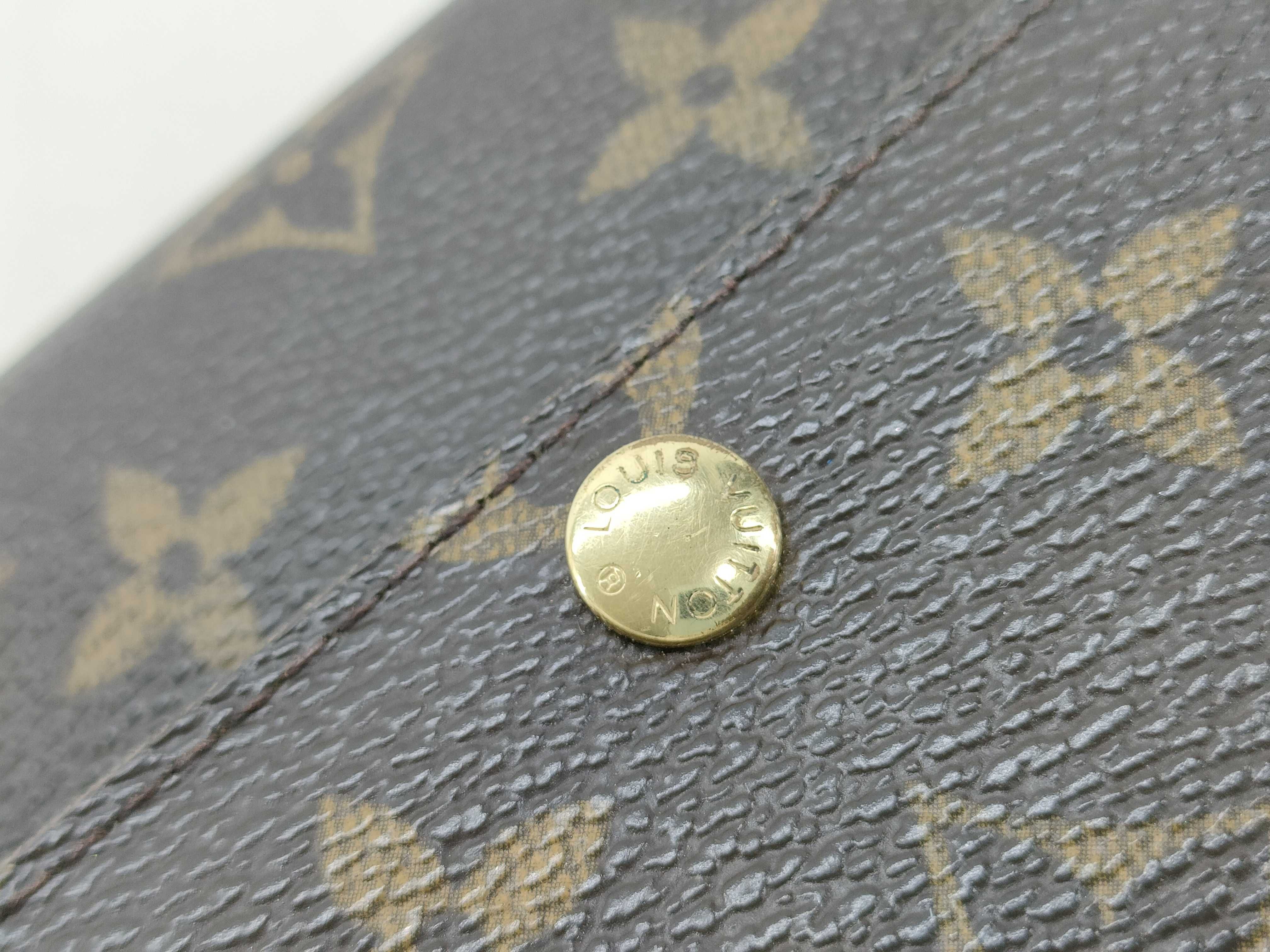 Monogram Vuitton Porte Monnaie Credit Wallet — view 7