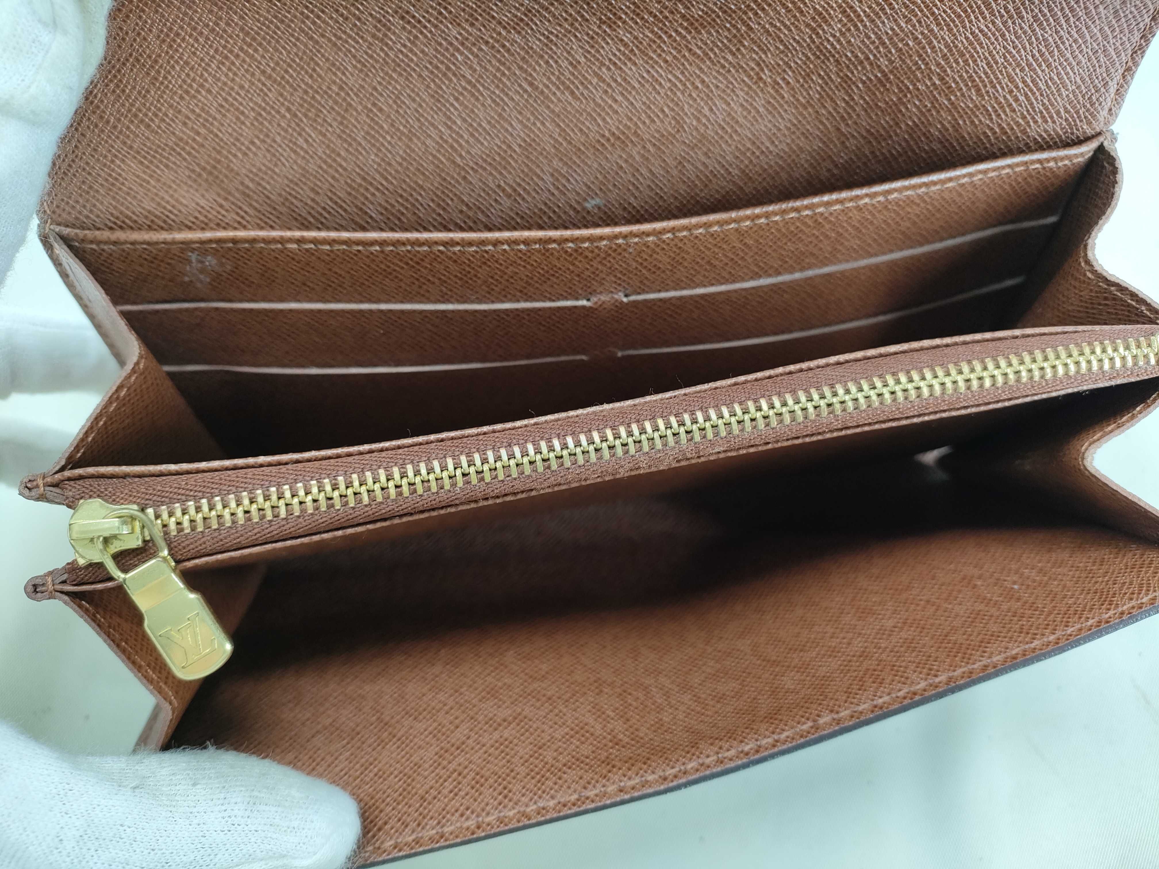 Monogram Vuitton Porte Monnaie Credit Wallet — view 10