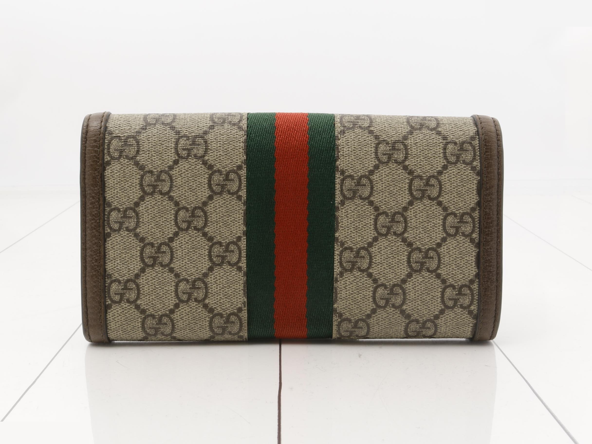 Ophidia Marmont Continental Long Wallet (Sherry Line) — view 2