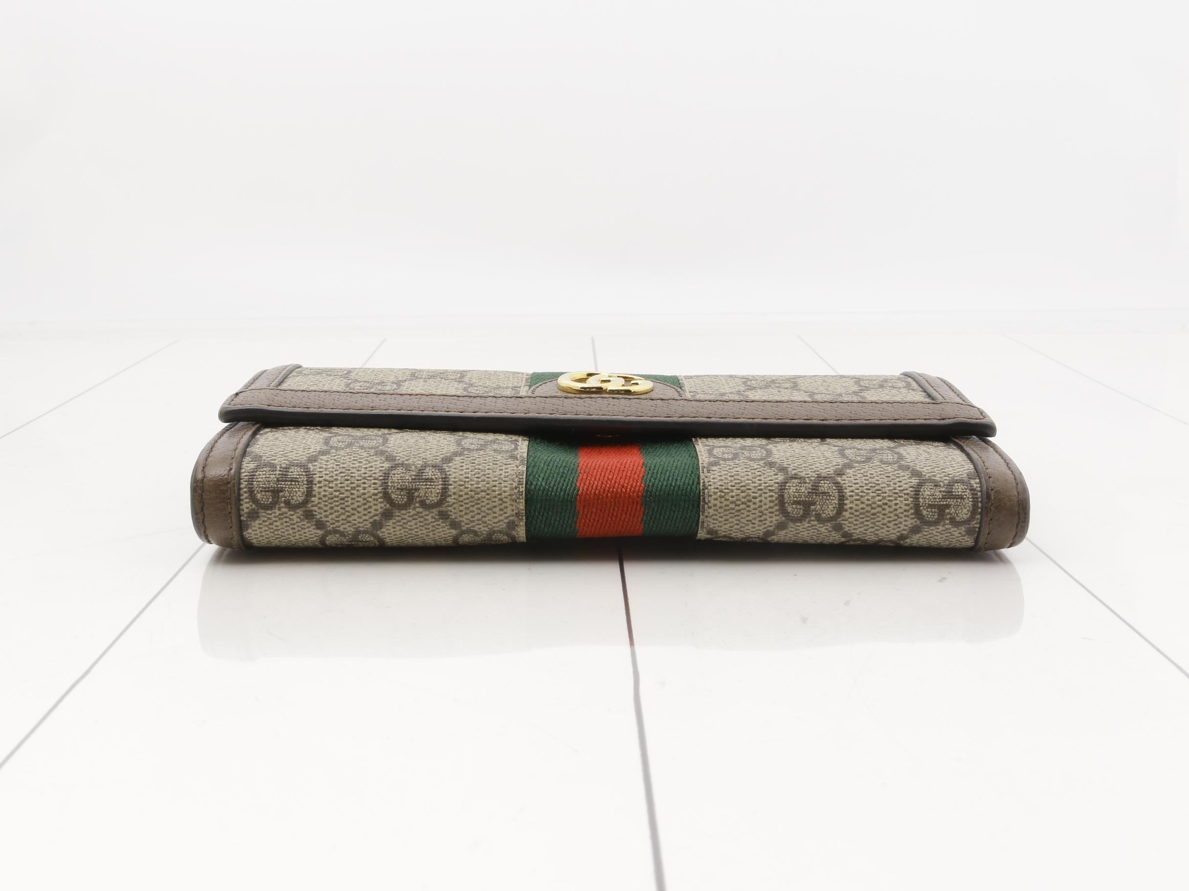 Ophidia Marmont Continental Long Wallet (Sherry Line) — view 3