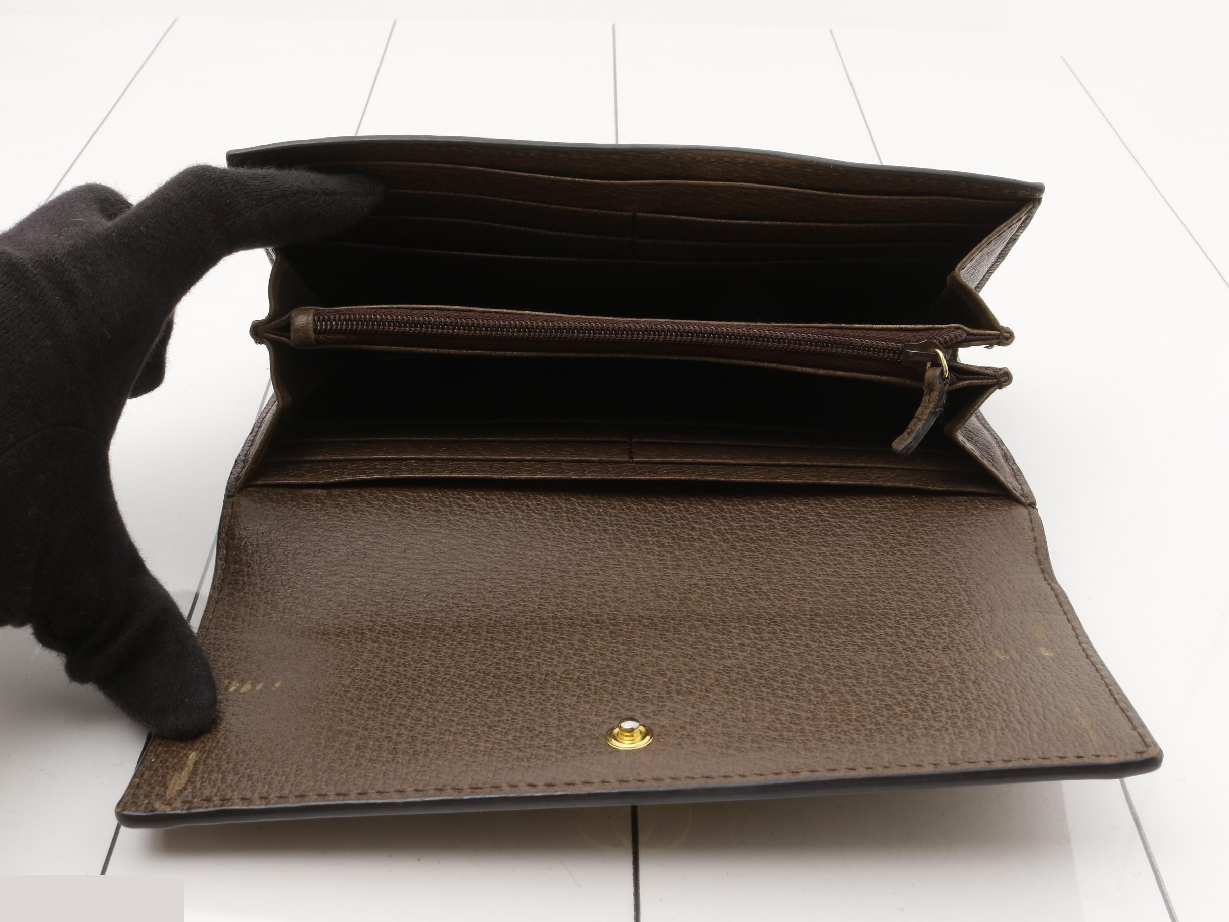 Ophidia Marmont Continental Long Wallet (Sherry Line) — view 4