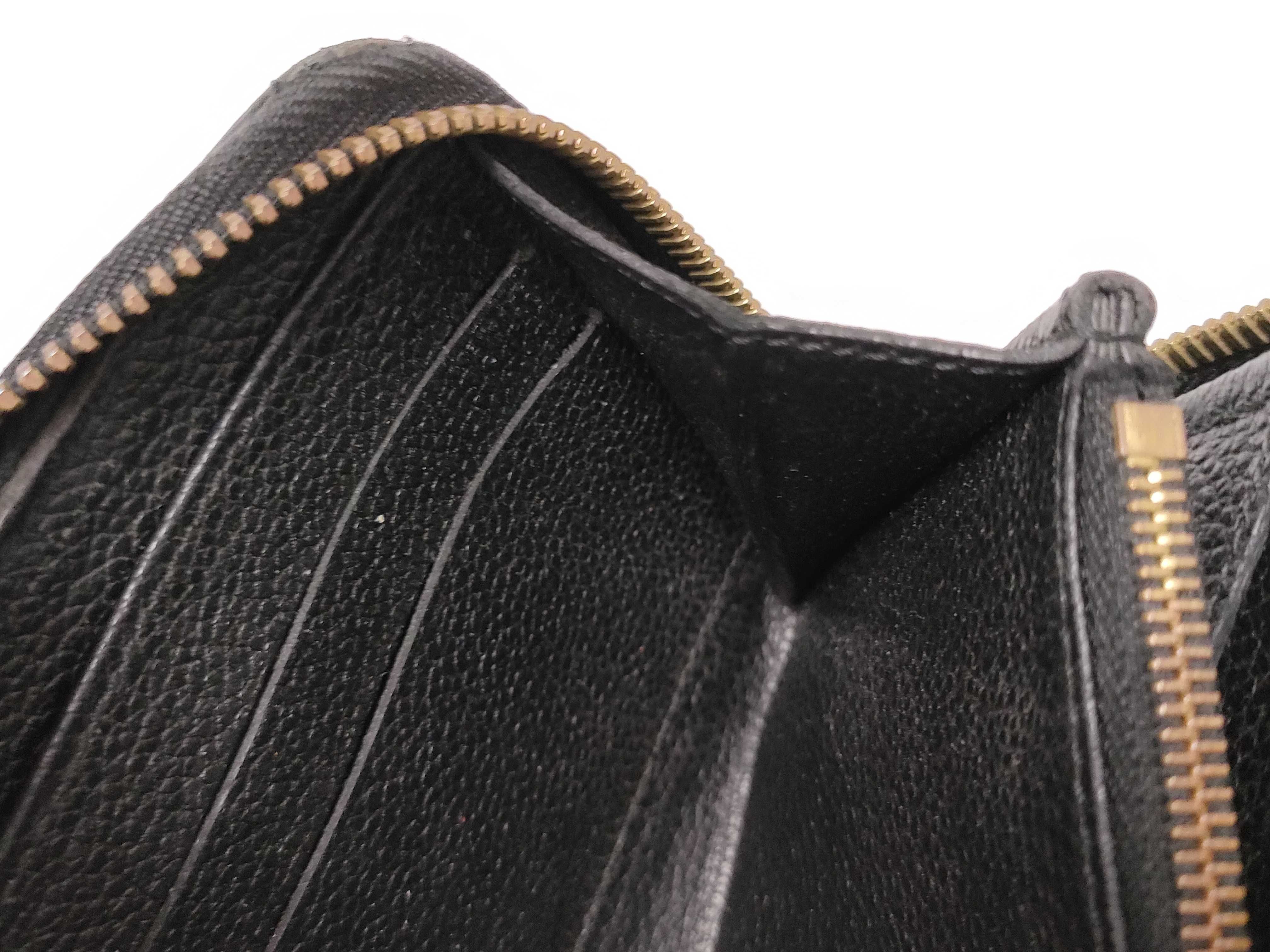 Monogram Empreinte Long Wallet, Black — view 12