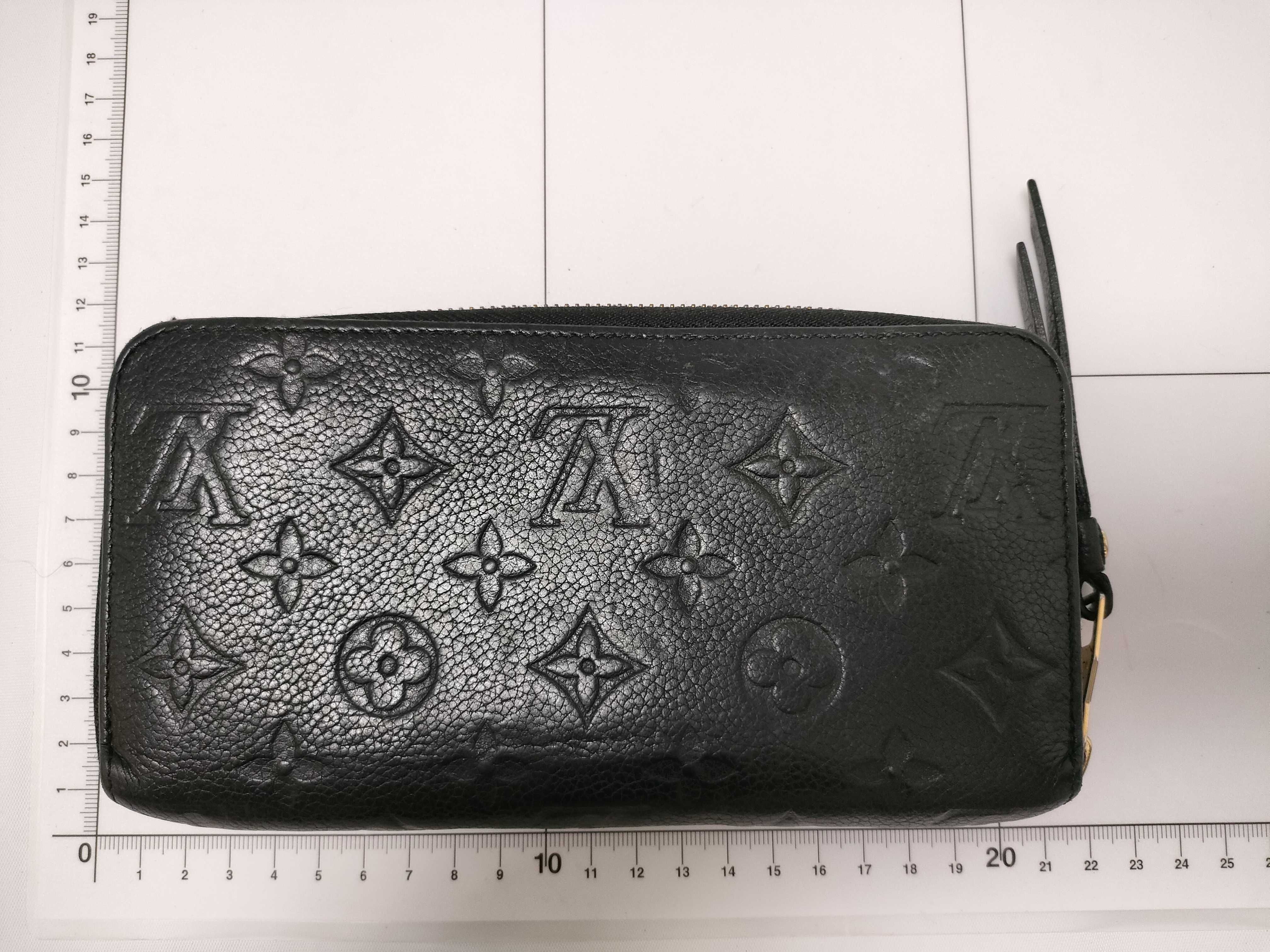 Monogram Empreinte Long Wallet, Black — view 3