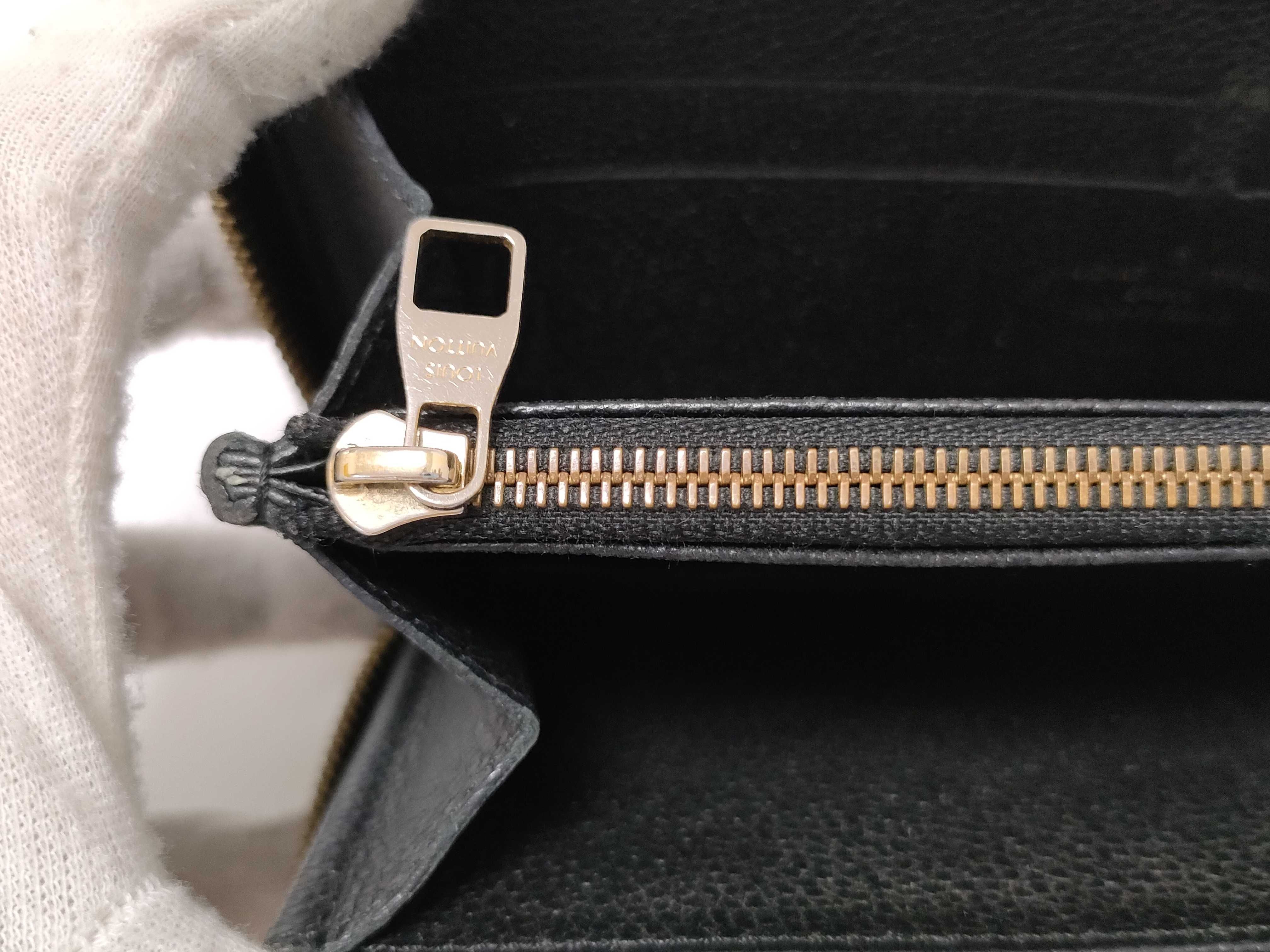 Monogram Empreinte Long Wallet, Black — view 9