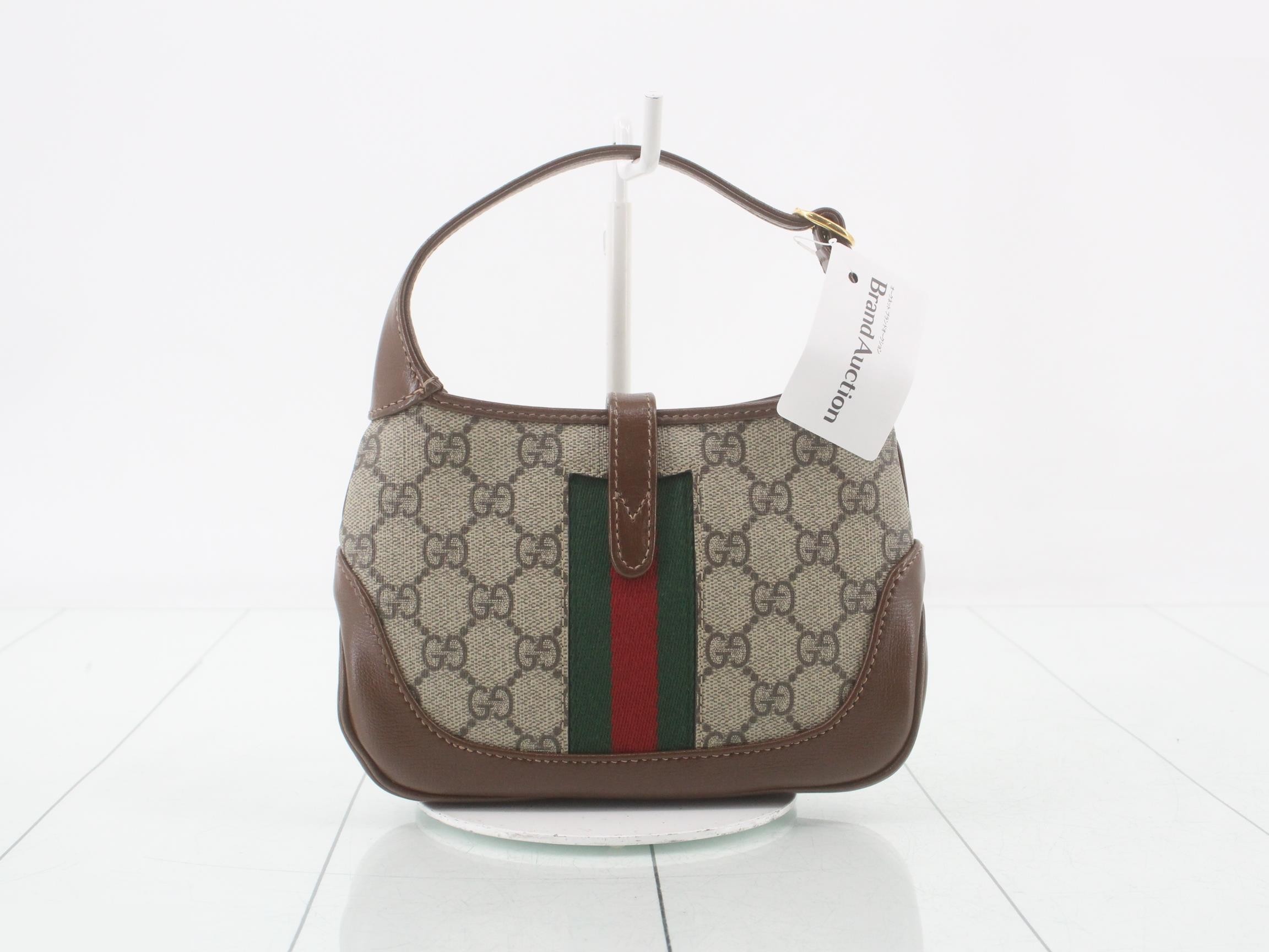 Jackie 1961 GG Supreme Leather Sherry 2-Way Handbag — view 2