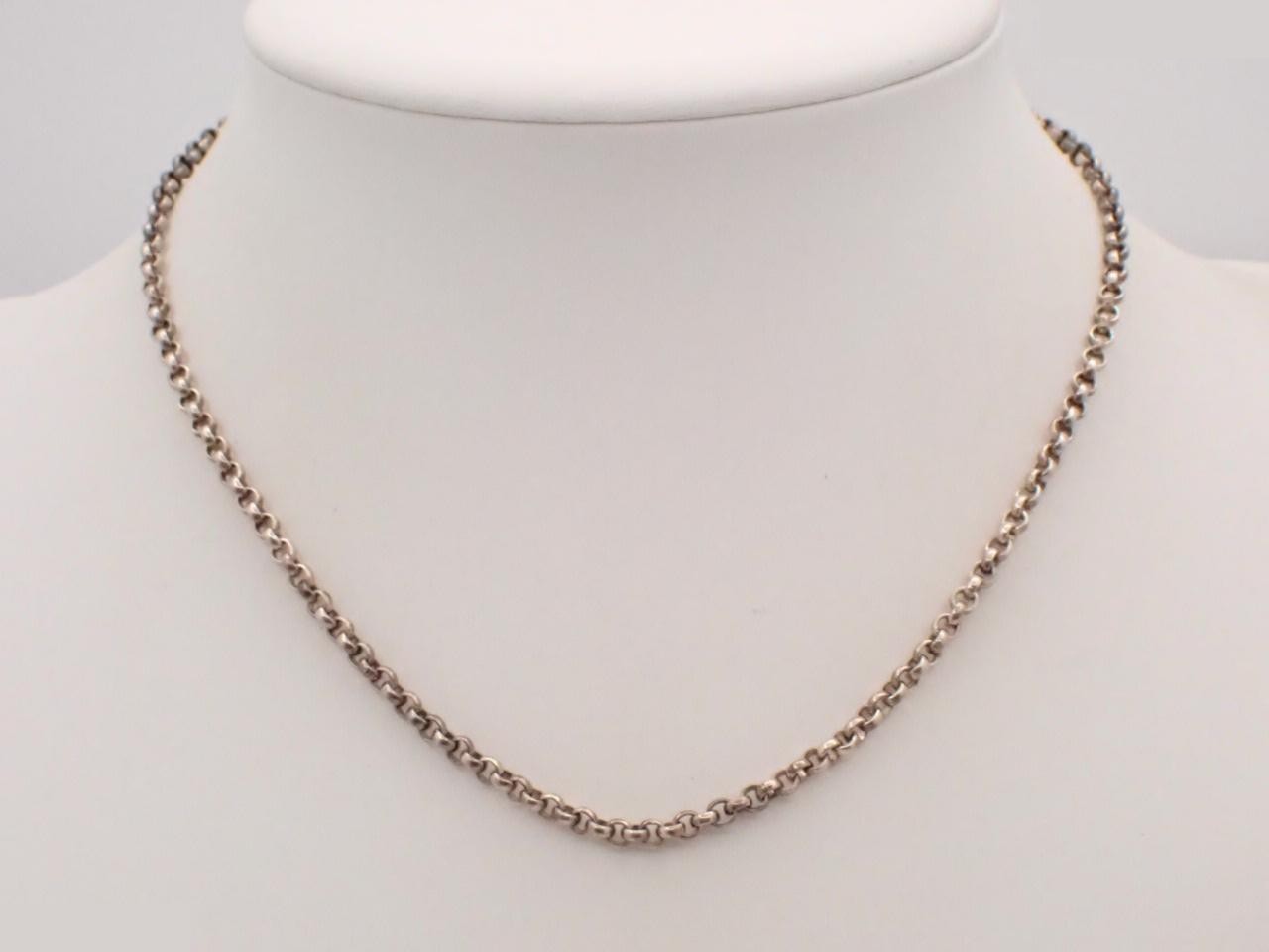 SV925 necklace, 11.4g, total length approximately 40cm. — view 3
