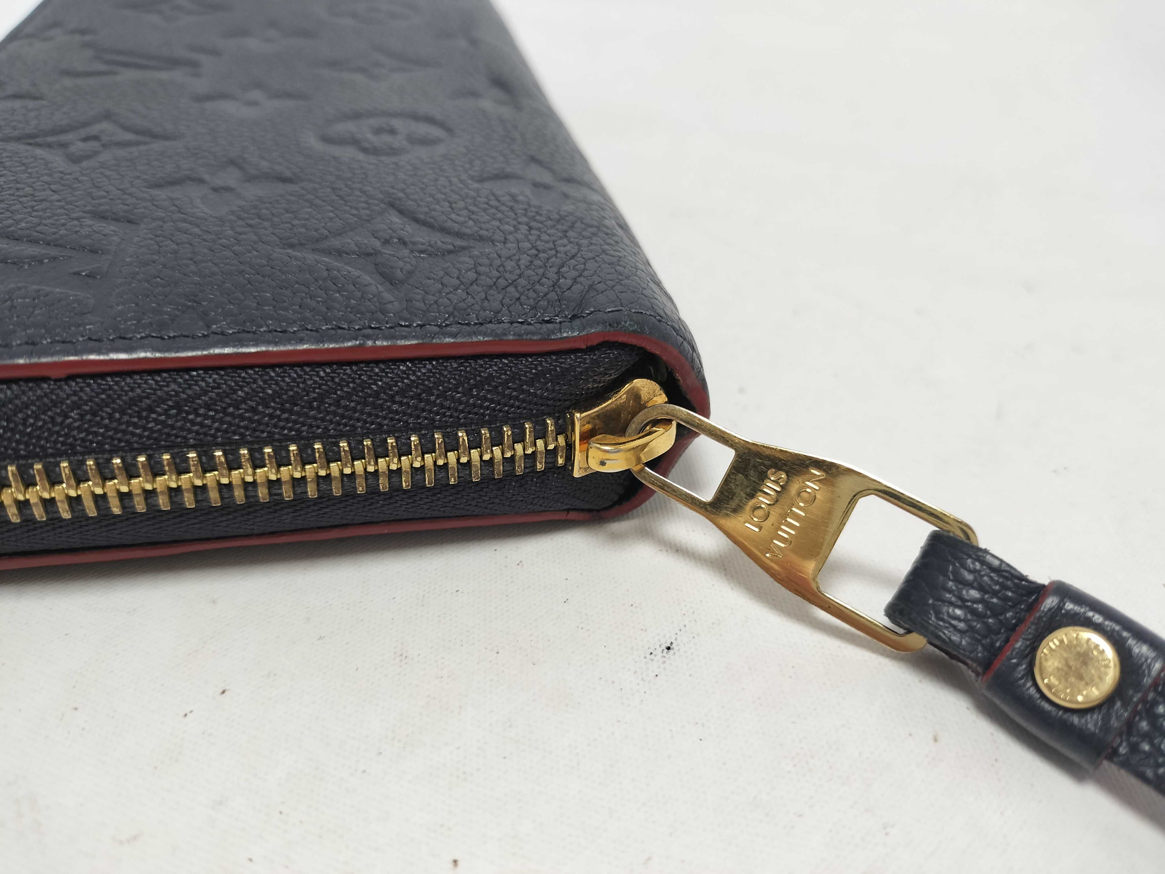 Monogram Empreinte Zippy Wallet Navy — view 6