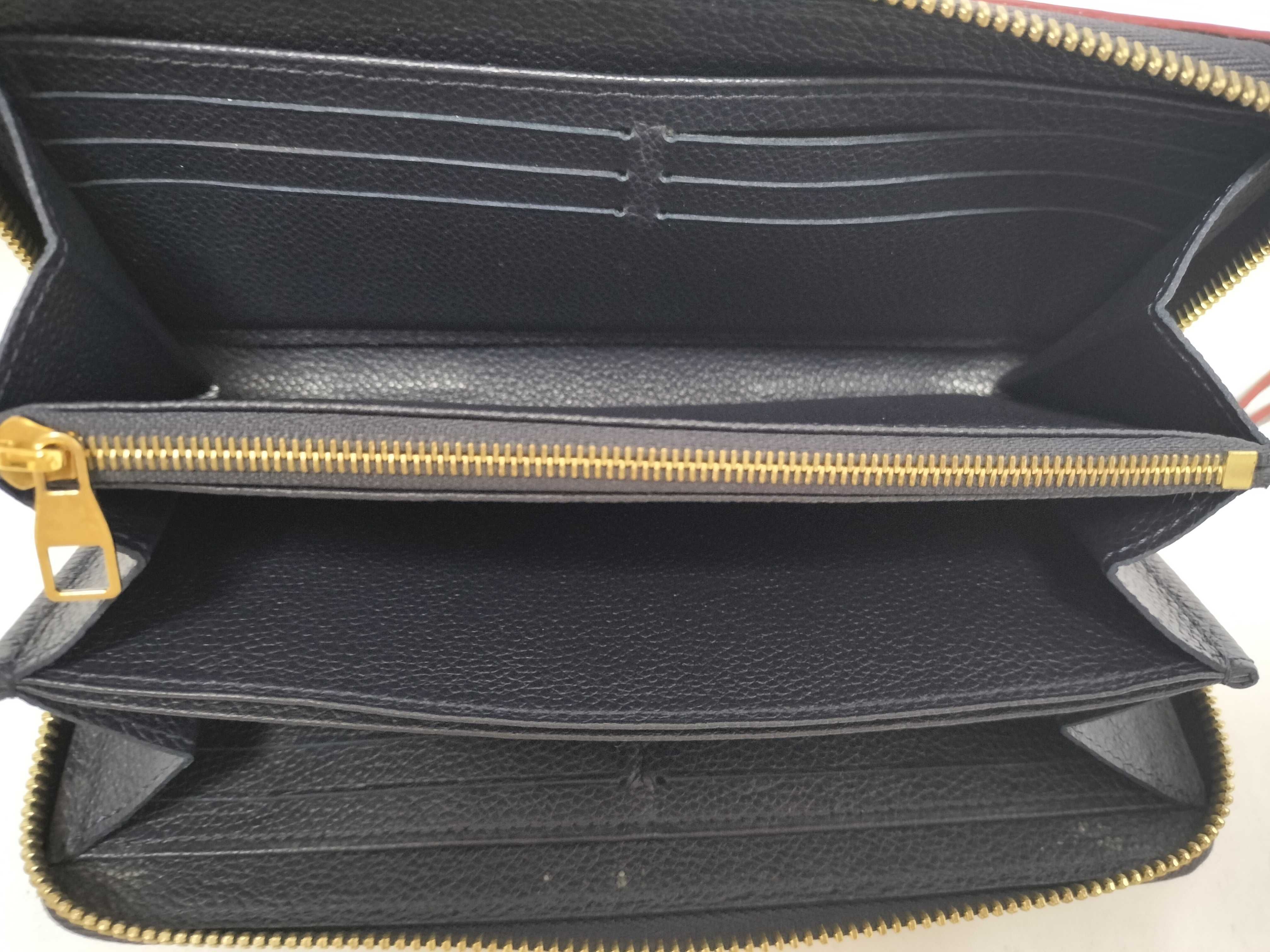 Monogram Empreinte Zippy Wallet Navy — view 10