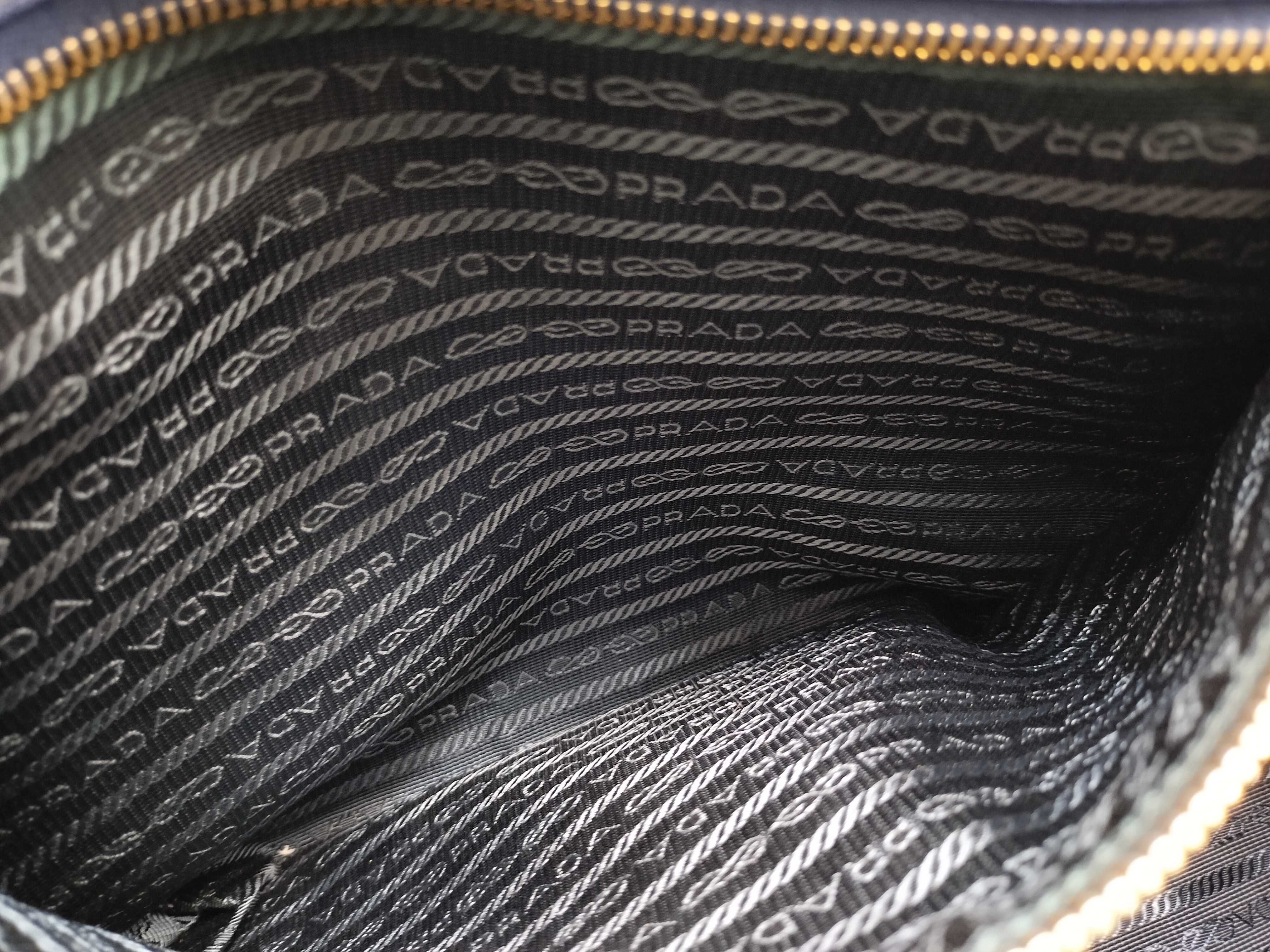 Saffiano Lux Tote Bag Navy BN1844 Tote Bag — view 15