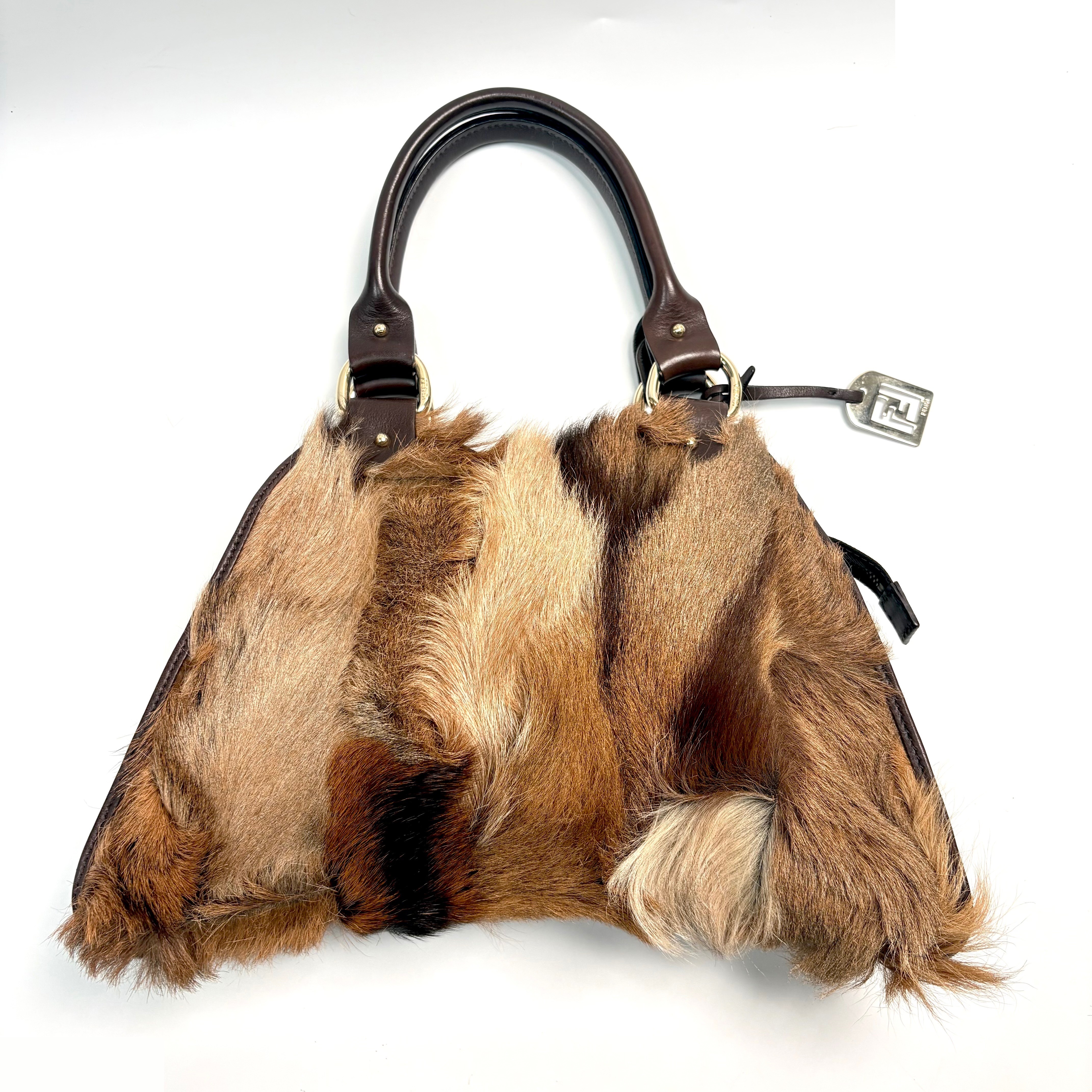 Fur ff charm attached (bag) - handbag — view 2