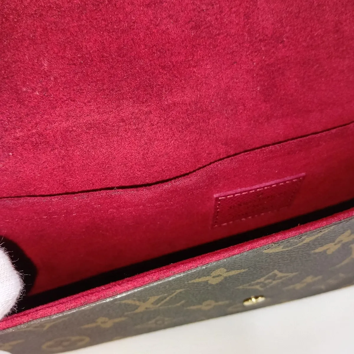 Monogram Pochette Felicie M81896 Brown (RFID detected) — view 12