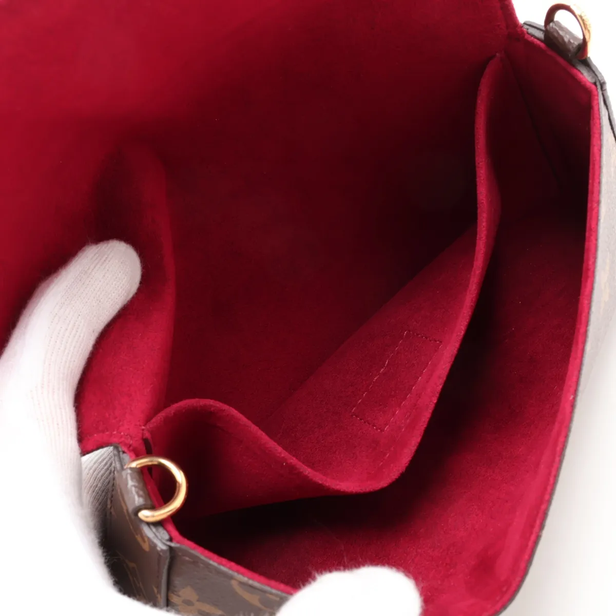 Monogram Pochette Felicie M81896 Brown (RFID detected) — view 7