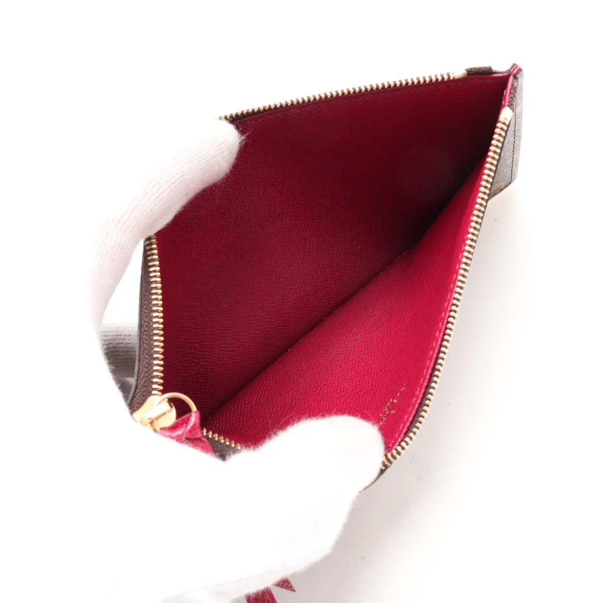 Monogram Pochette Felicie M81896 Brown (RFID detected) — view 8
