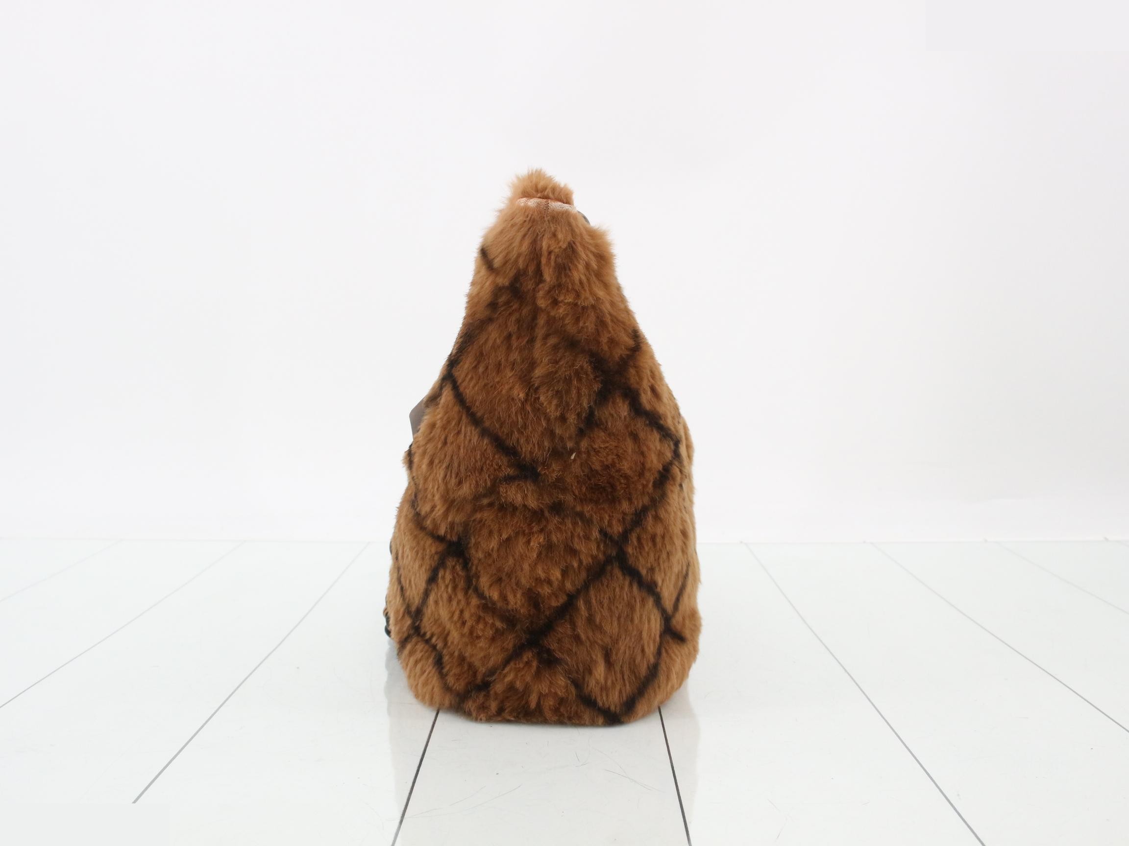 Fur Coco Mark Chain Tote — view 3