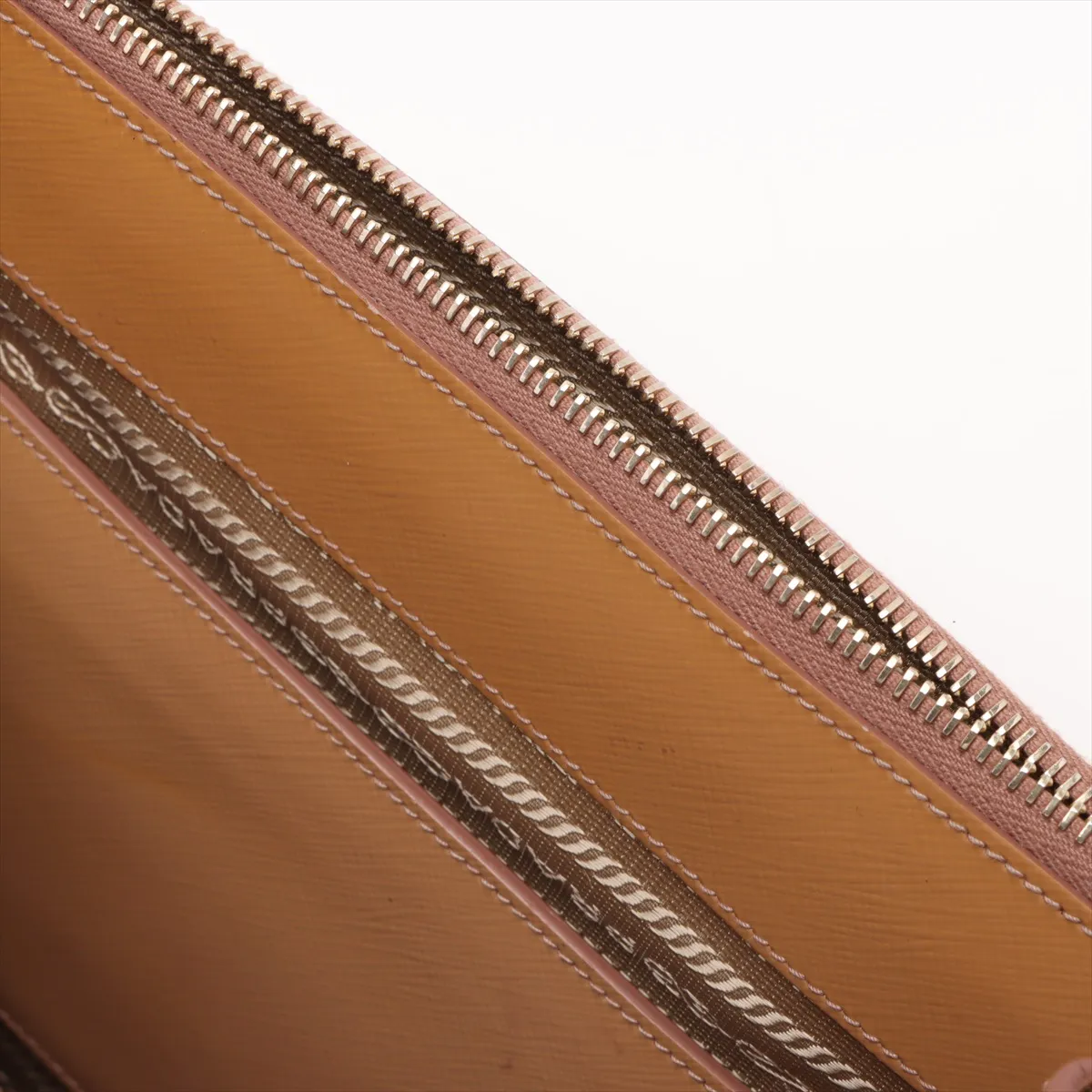 Galleria Patent Leather 2WAY Handbag Yellow — view 14