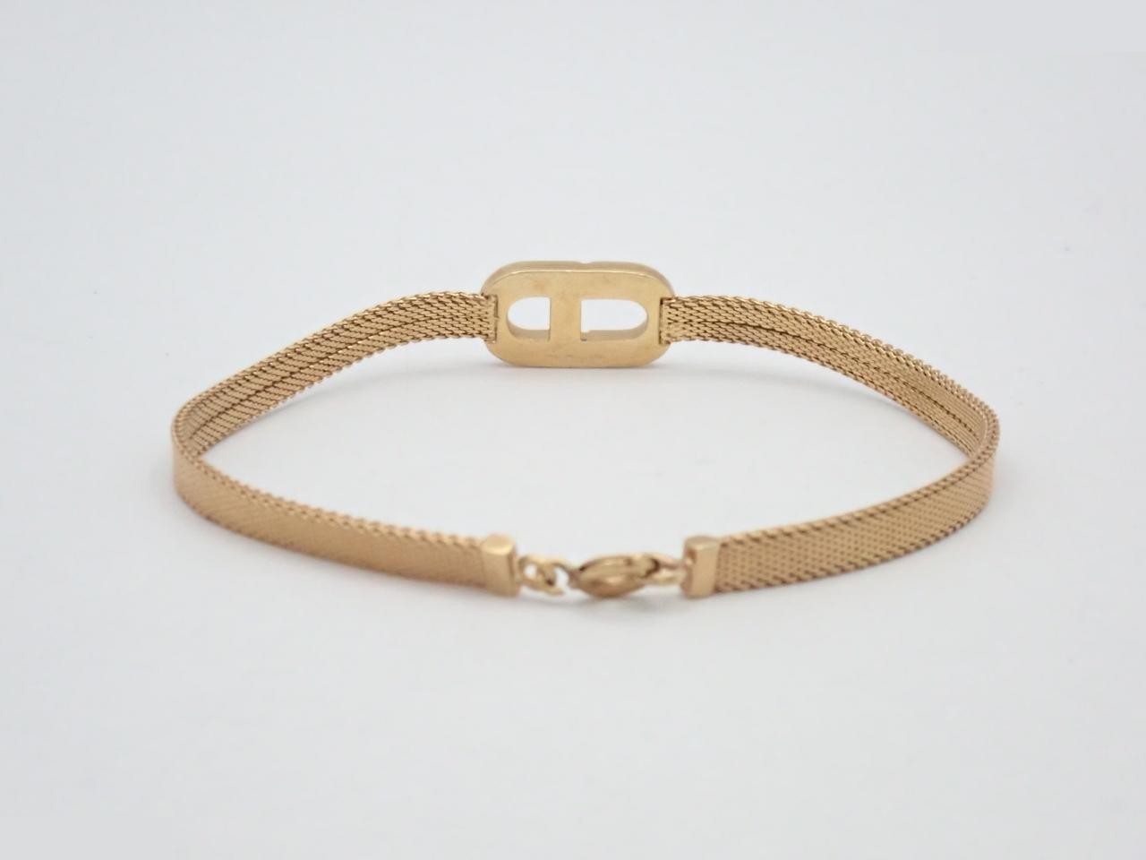 Other items in the line: Precious metal bracelets and bangles (metal), wrist circumference approximately 18.5 cm. — view 2