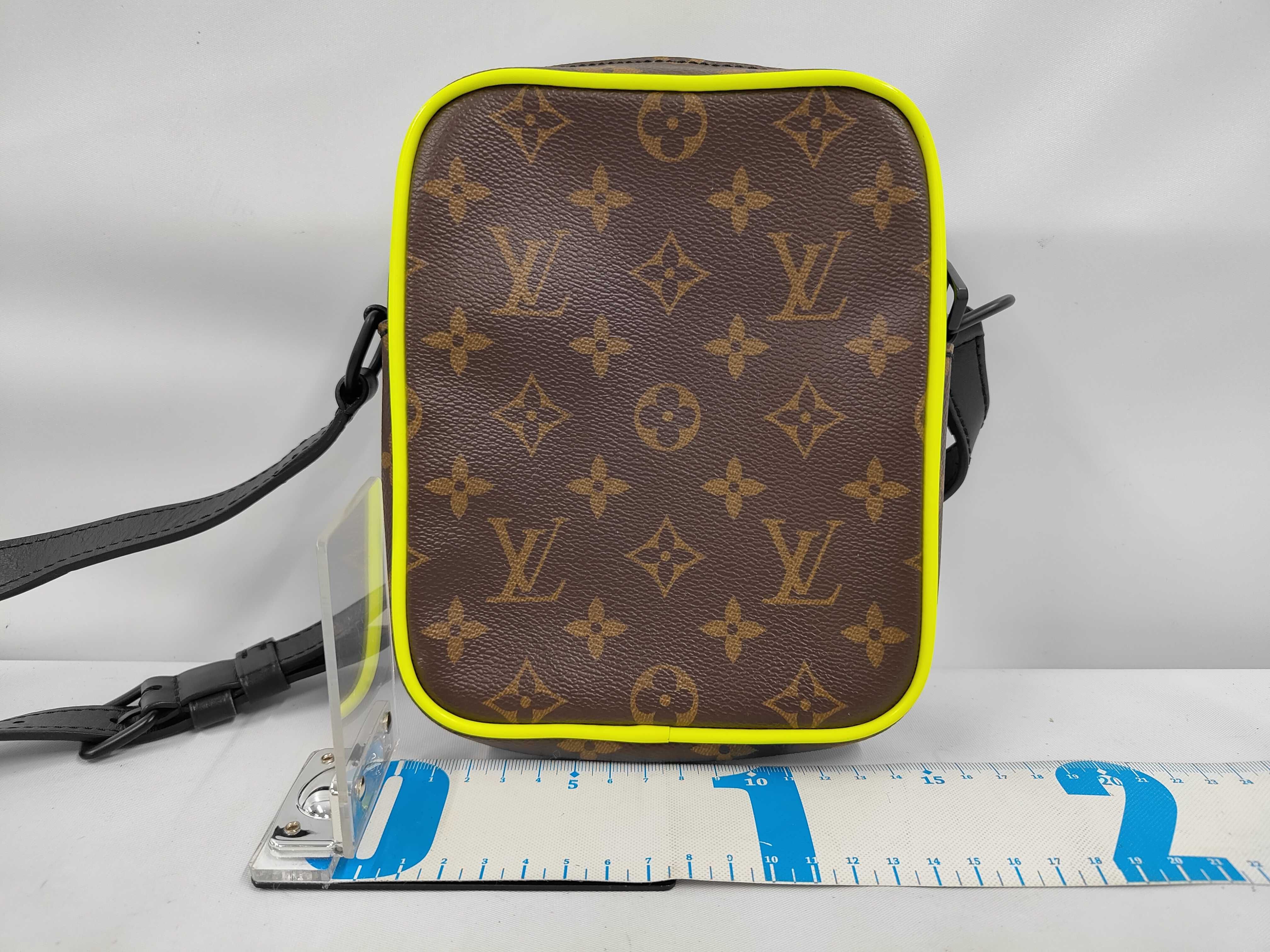 Monogram Macassar Christopher Wearable Wallet M80793 IC Chip Shoulder Bag — view 2