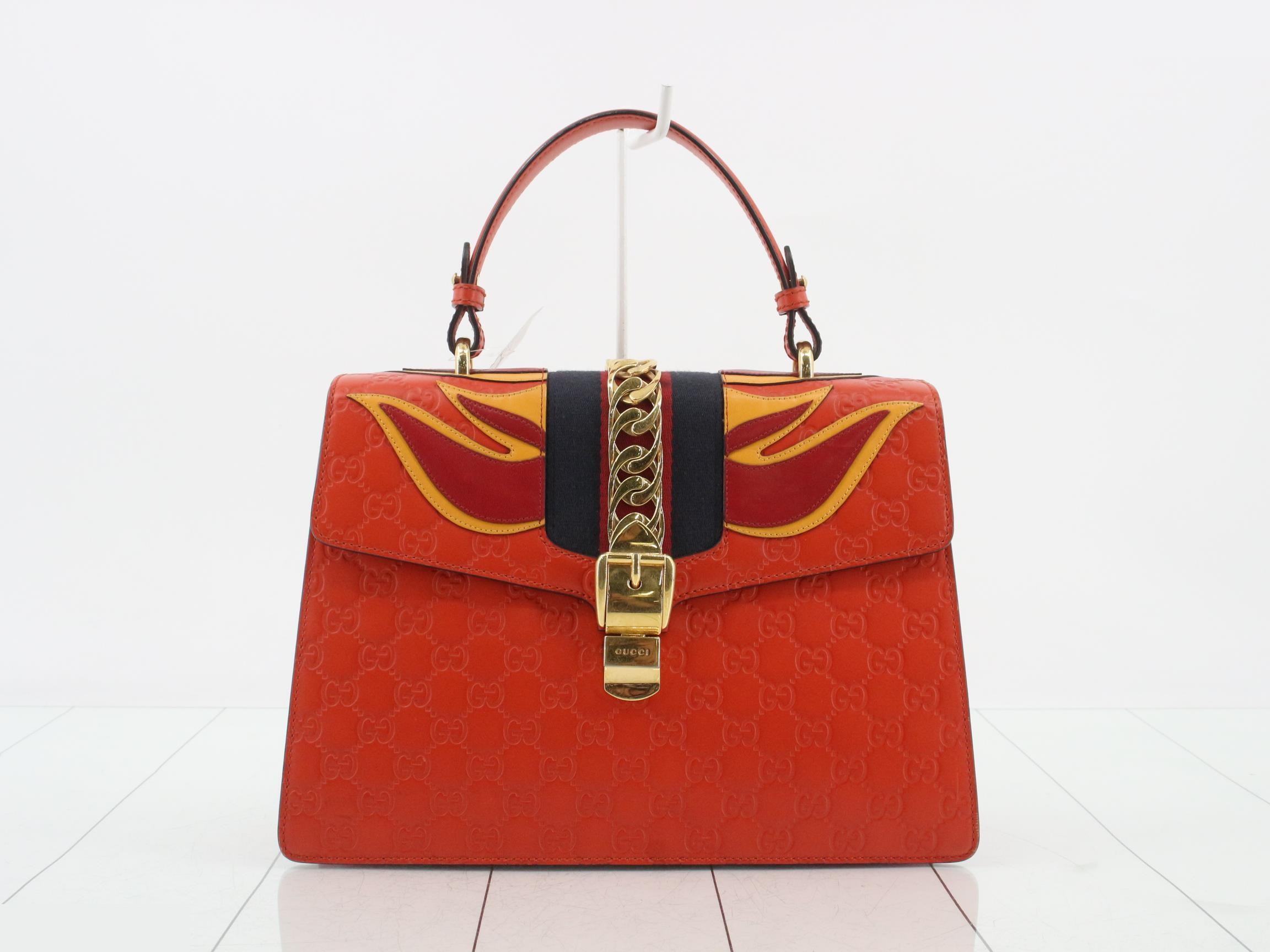Sylvie GG pattern 2-way handbag