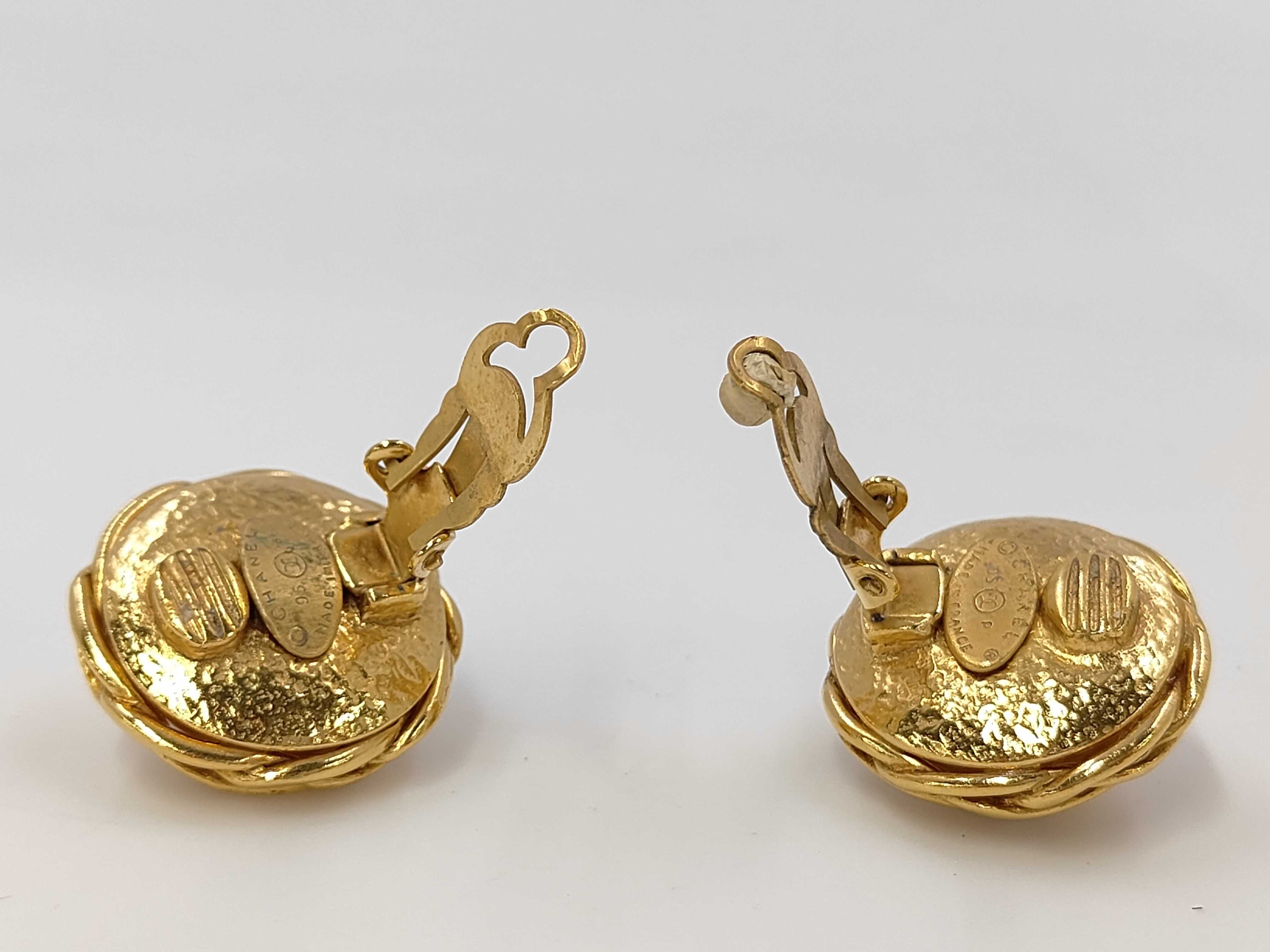 Pearl Coco Mark Earrings — view 4