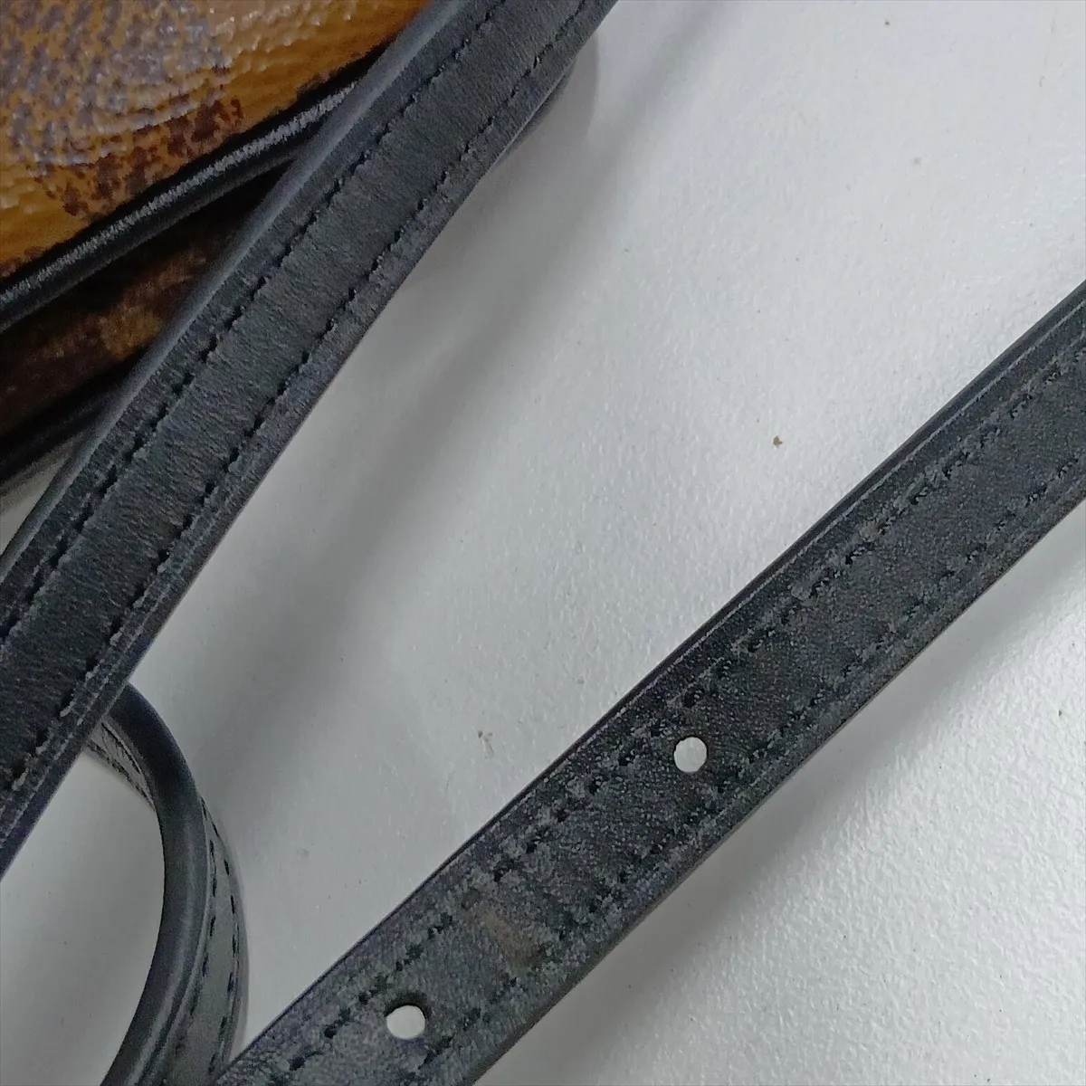 Giant Monogram Reverse Pochette Double Zip M69203 GI3200 Brown (RFID detected) — view 13