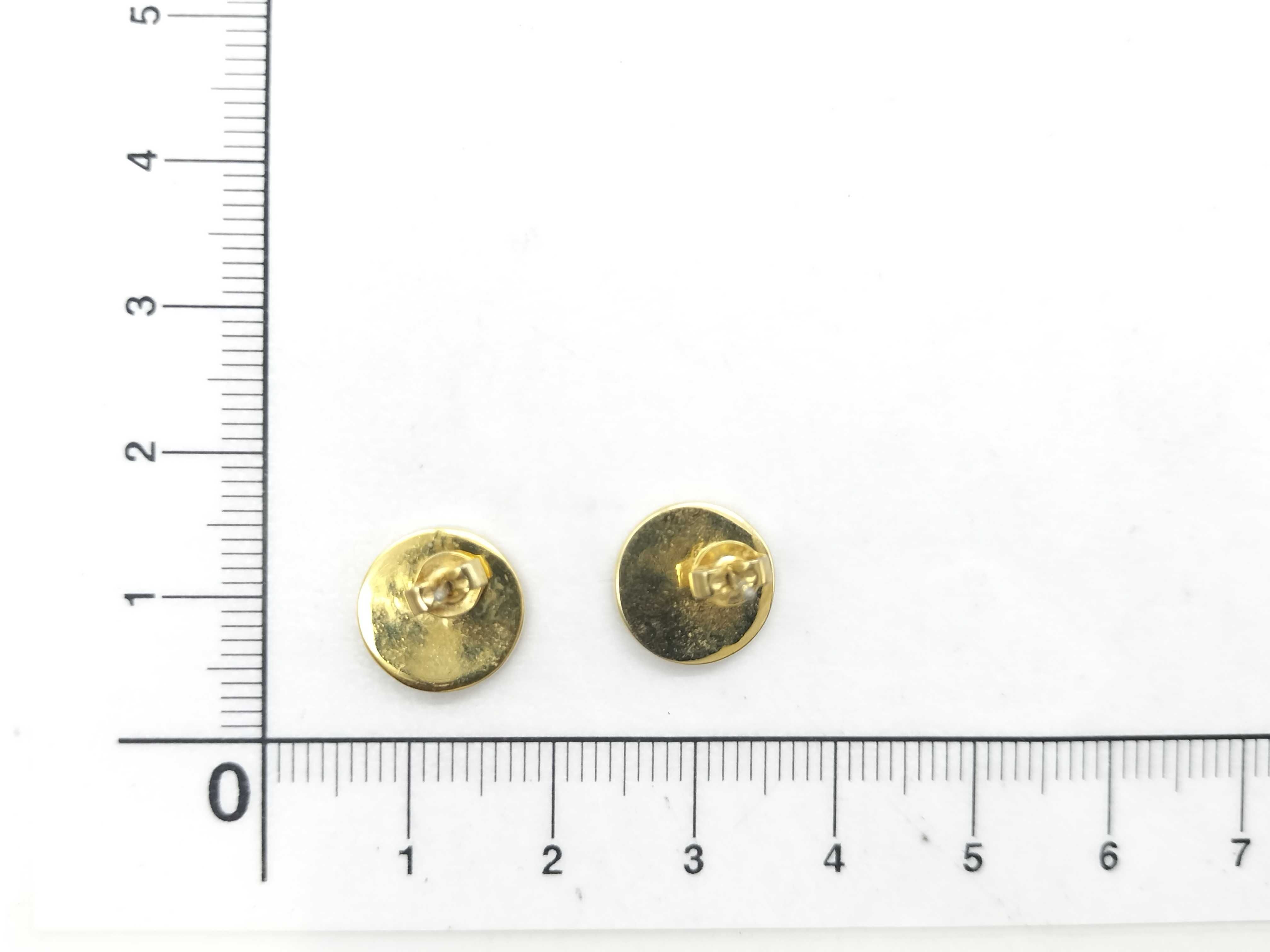 gold earrings — view 6