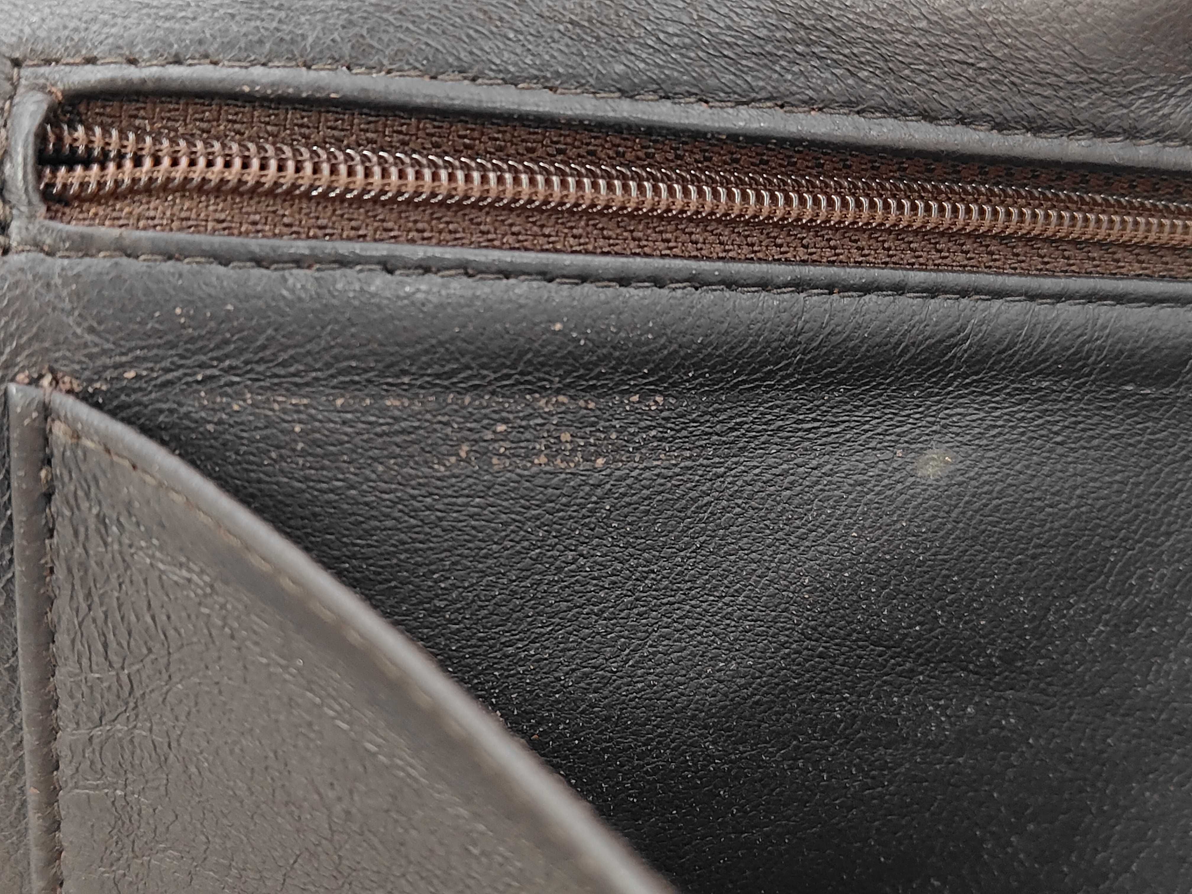 Shearling Tote Bag, Brown, with original seal. — view 11