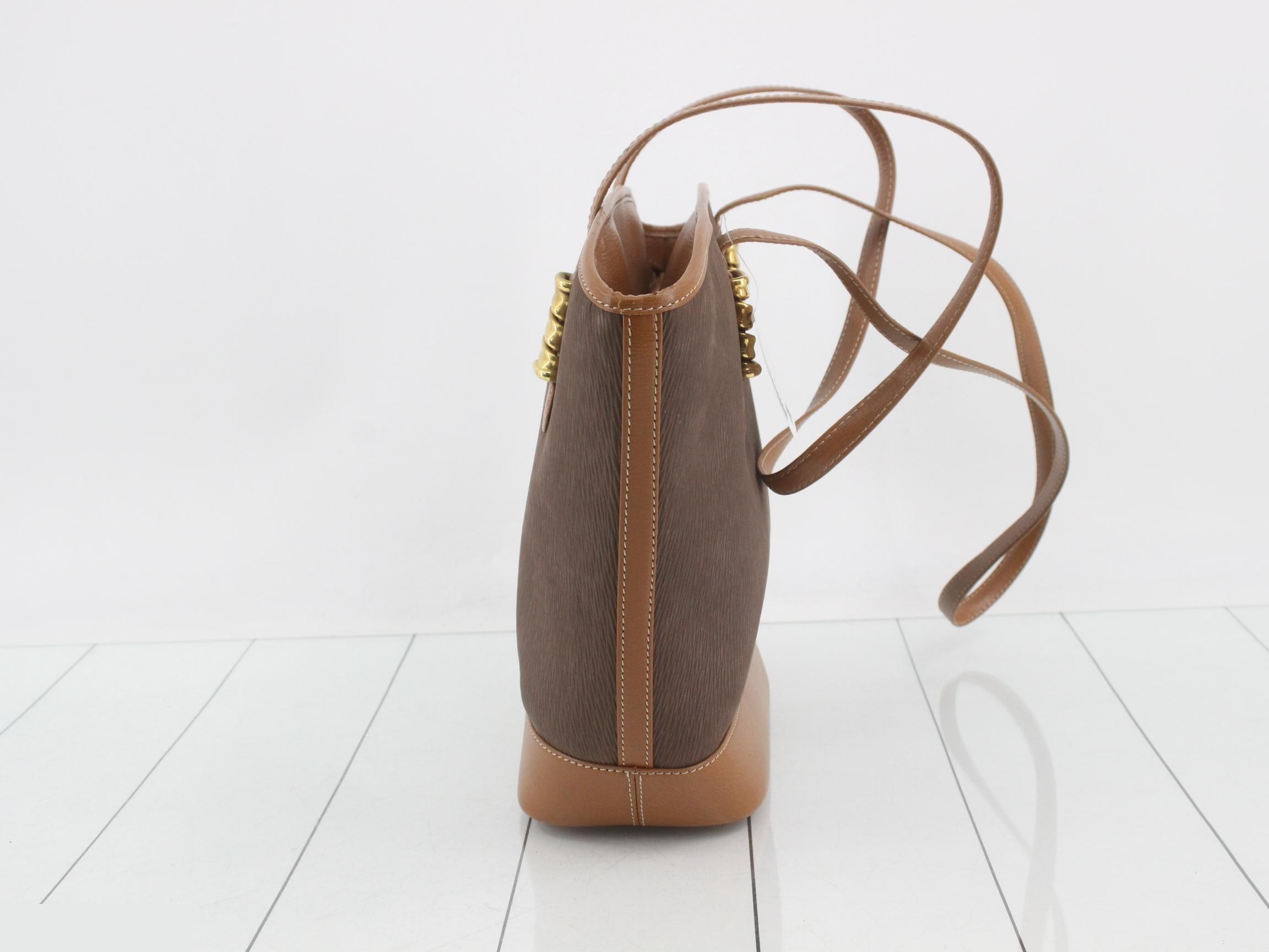 Velázquez semi-shoulder bag, brown — view 4