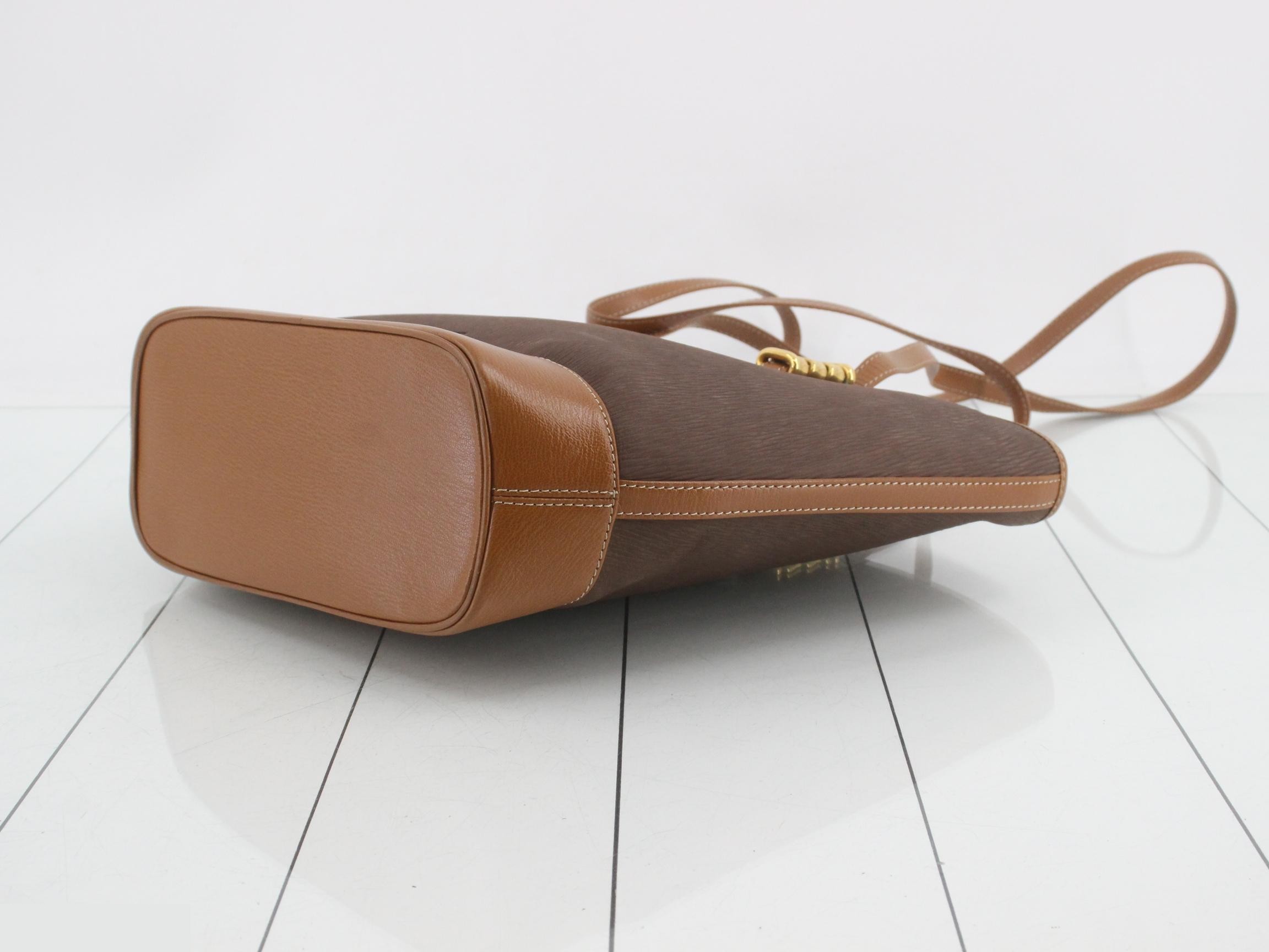 Velázquez semi-shoulder bag, brown — view 6