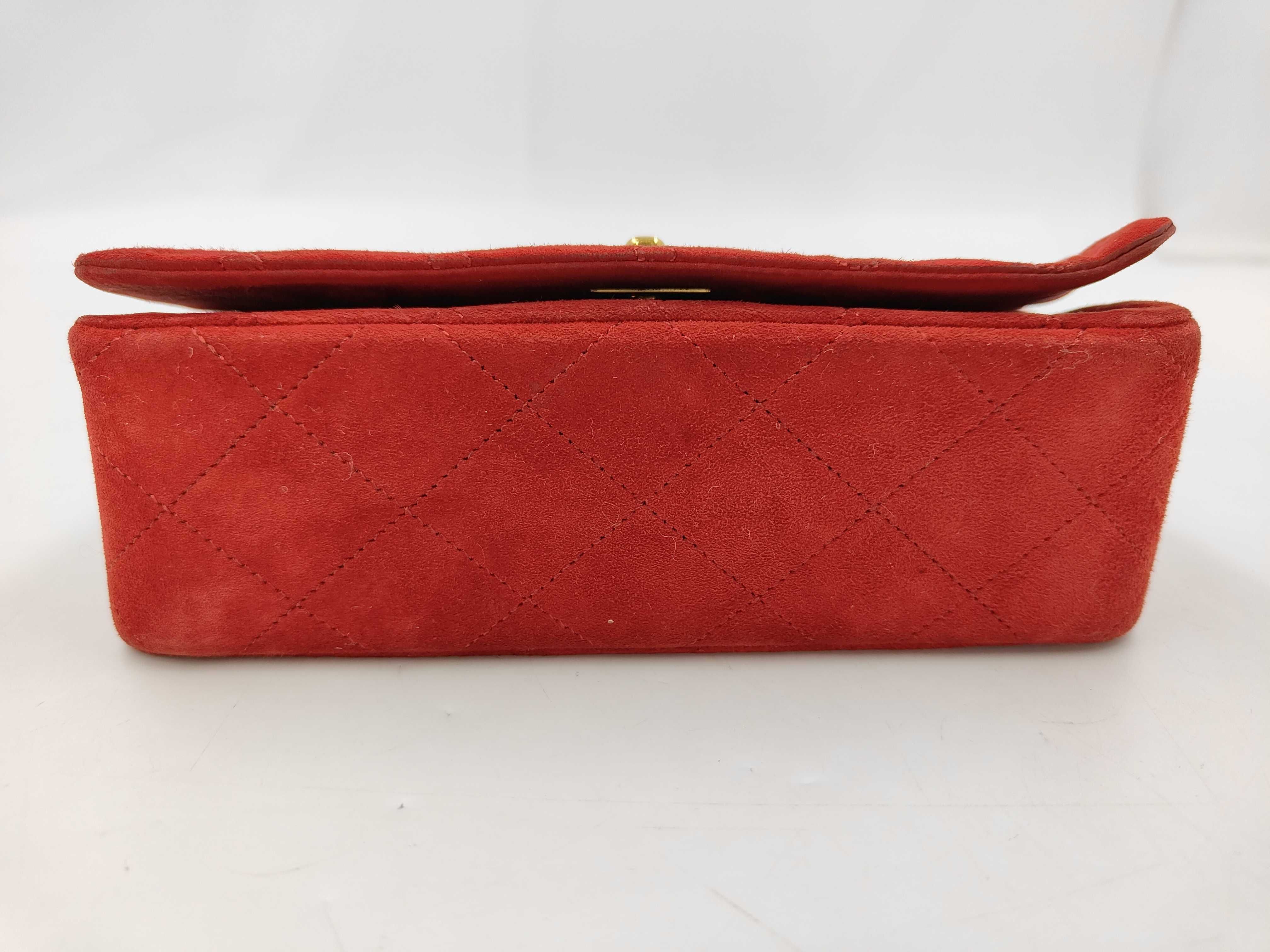 Matelassé Suede Chain Shoulder Bag (Series 1) — view 6