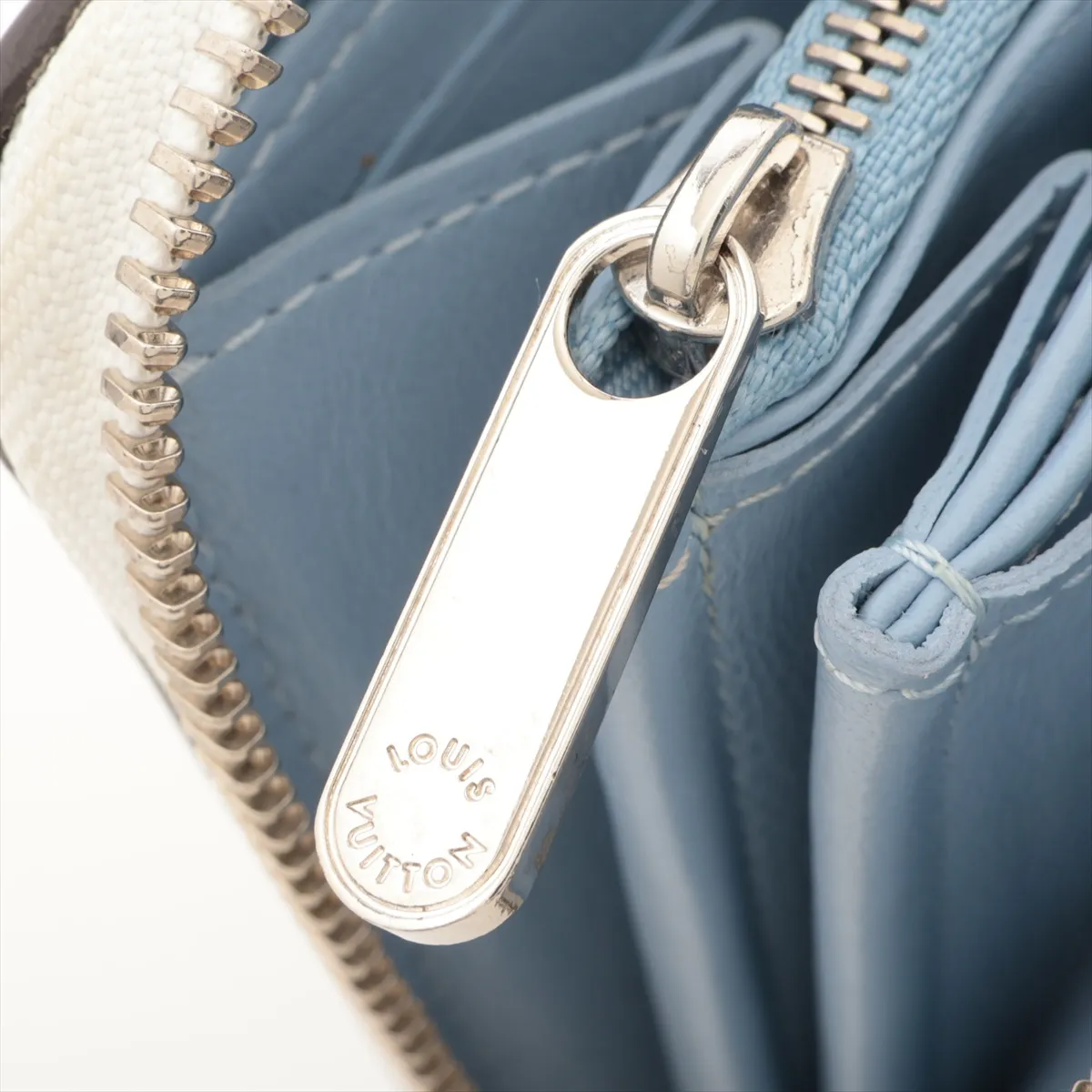 Mahina Zippy Wallet M80494 TN0261 Blue Gradient Round Zip Wallet (RFID detected) — view 12