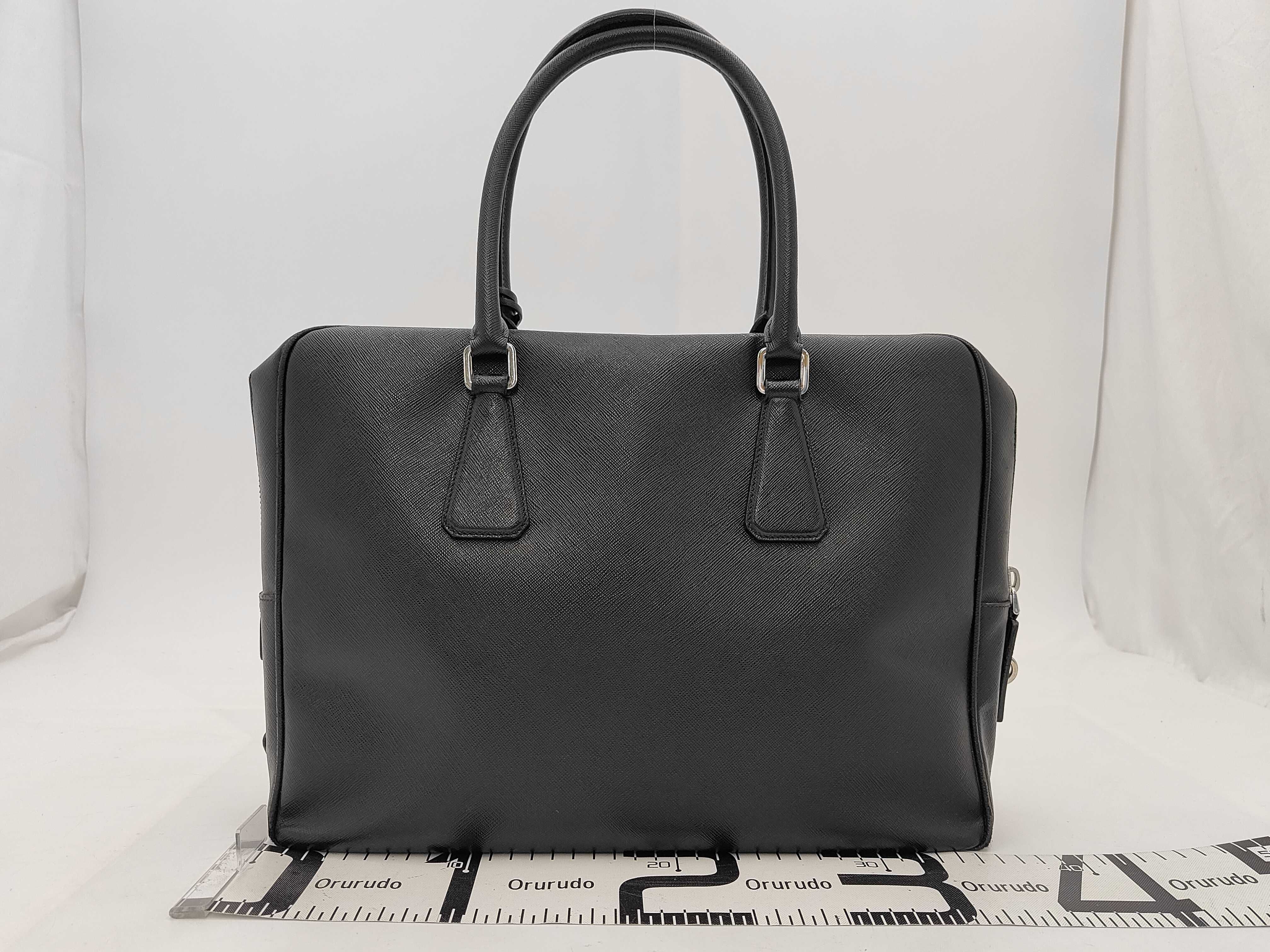 business bag, black handbag — view 2