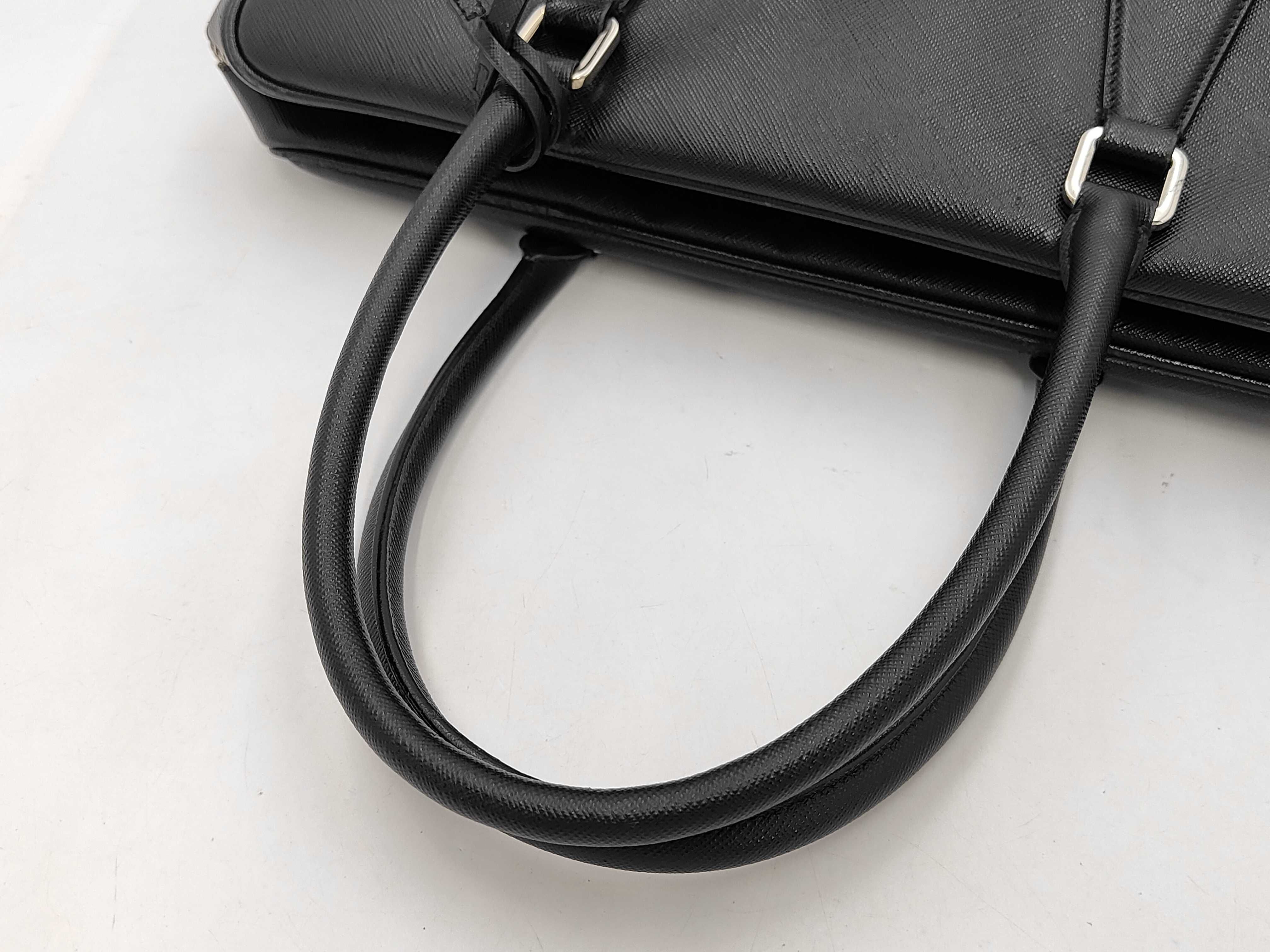 business bag, black handbag — view 3