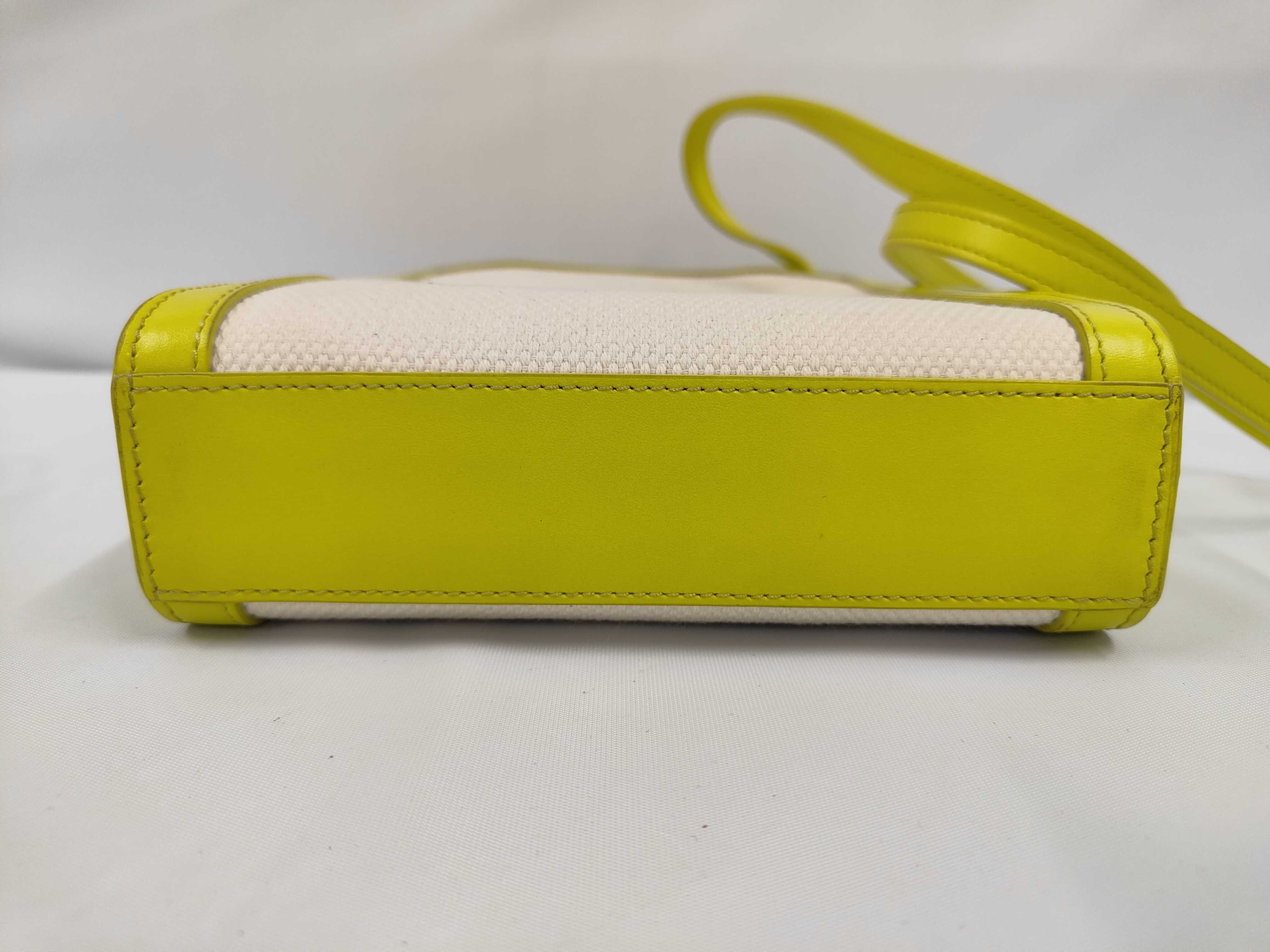 Mini Tote Shoulder Bag (Yellow) — view 3