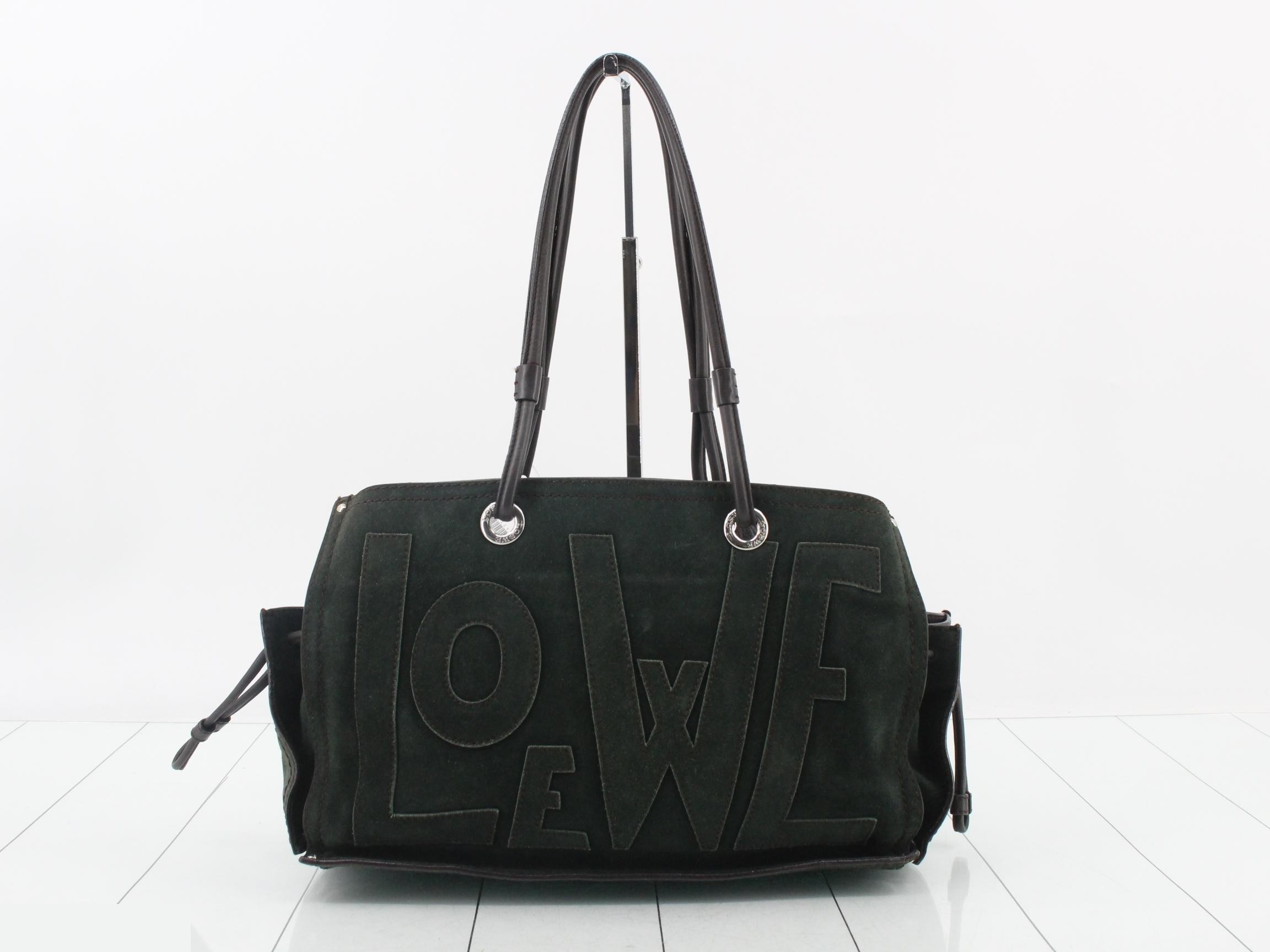 Suede shopper tote bag — view 2