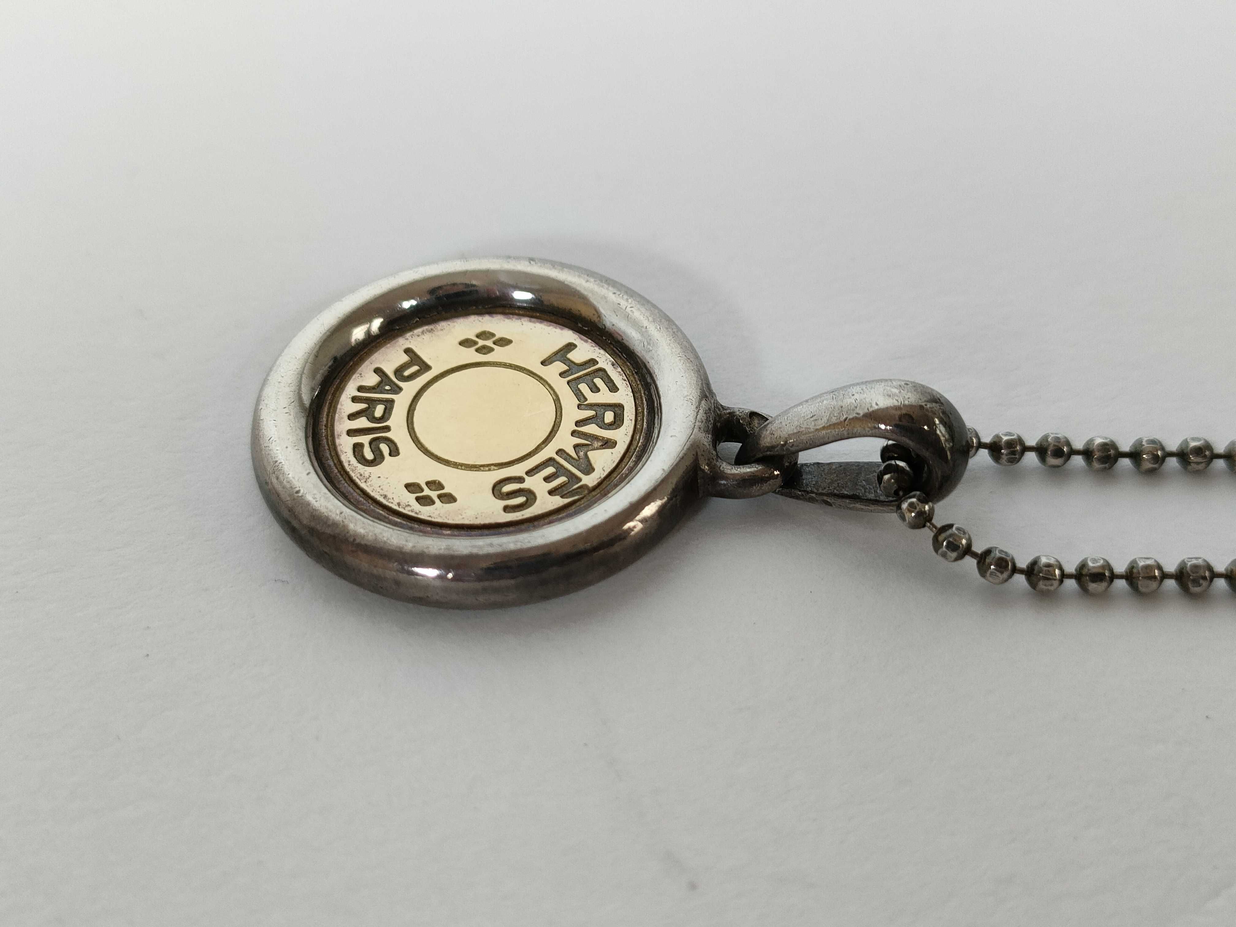 Sellier Clou de Ciel Coin SV925 Necklace with Aftermarket Chain — view 3