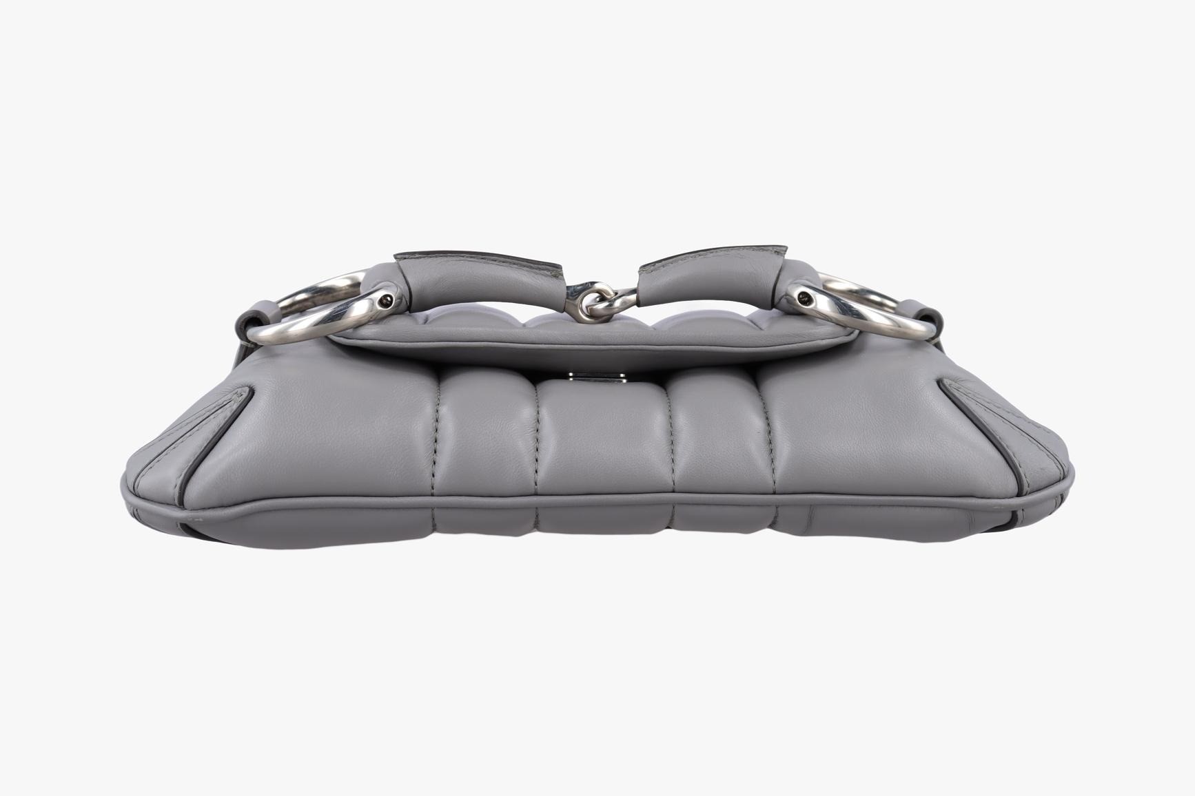 Horsebit Leather Grey — view 3