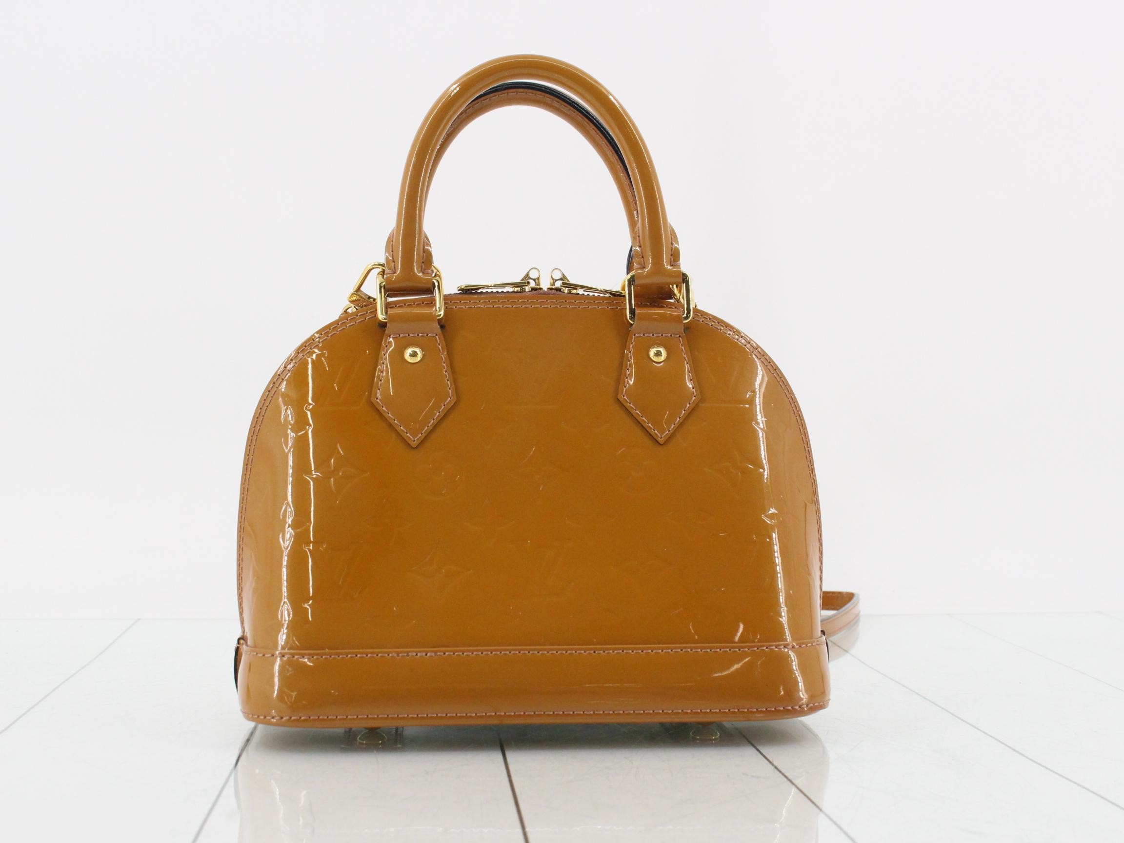 Vernis Alma BB 2-way handbag, Rose Velour — view 2