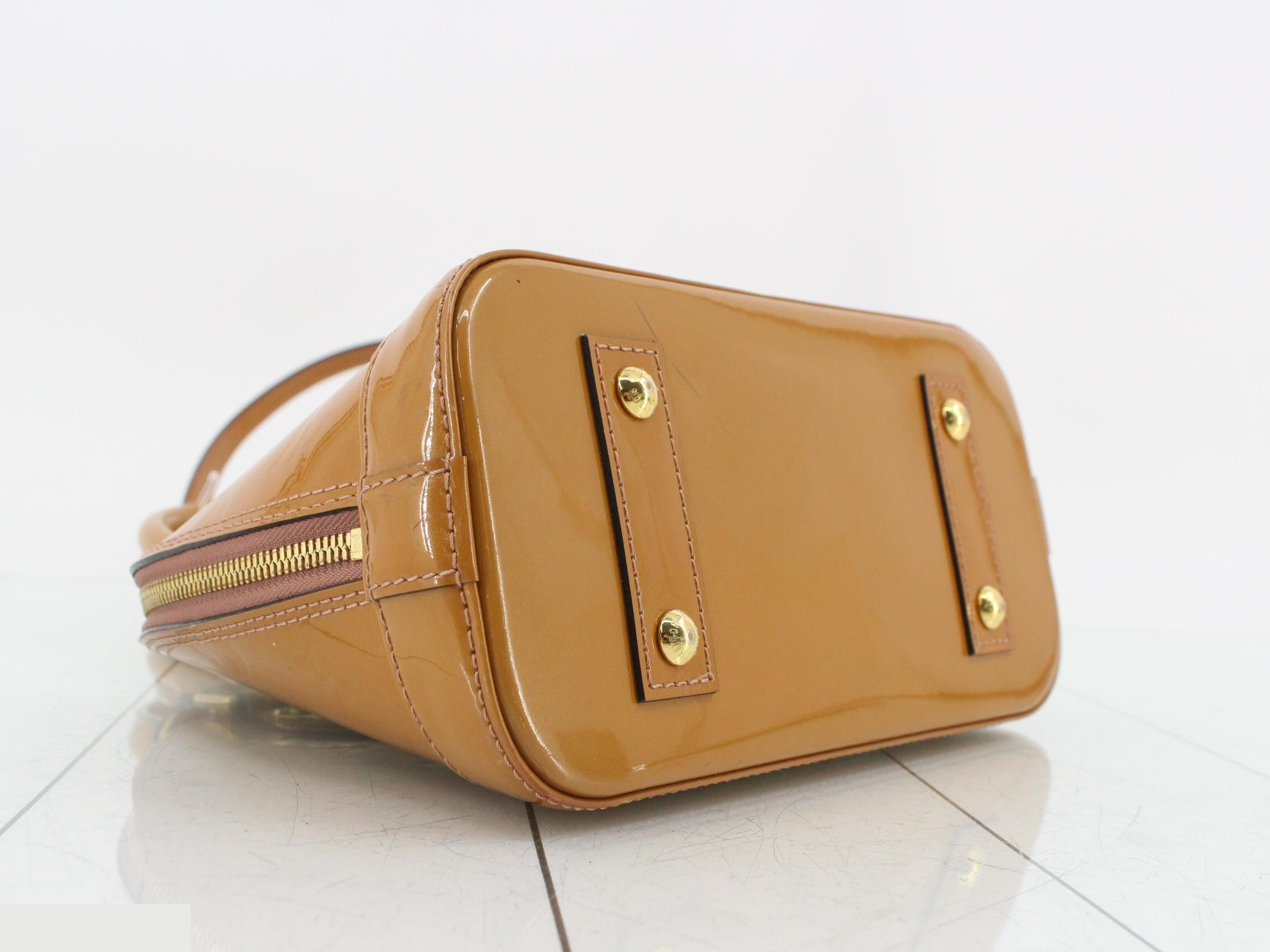 Vernis Alma BB 2-way handbag, Rose Velour — view 5