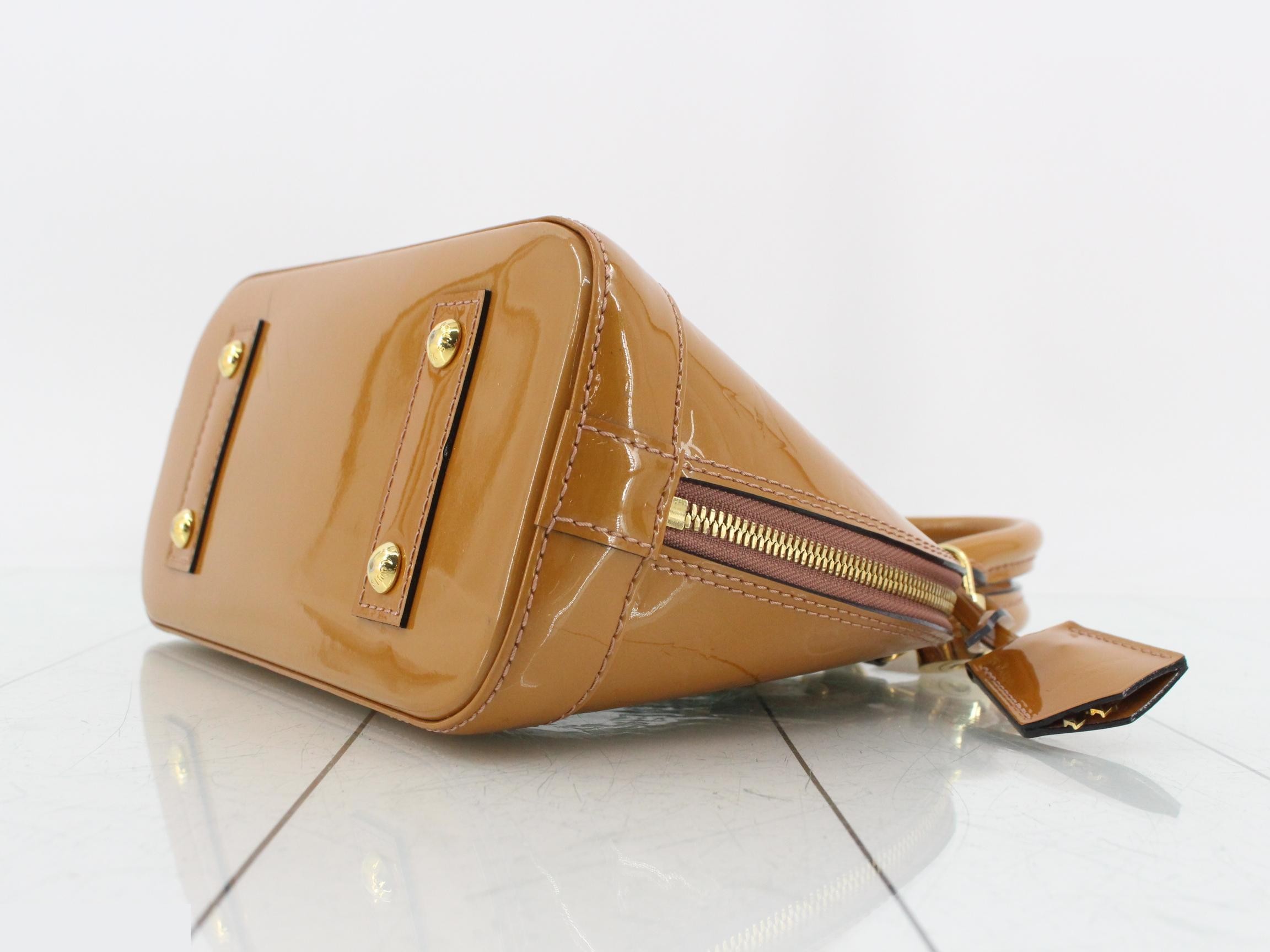 Vernis Alma BB 2-way handbag, Rose Velour — view 6