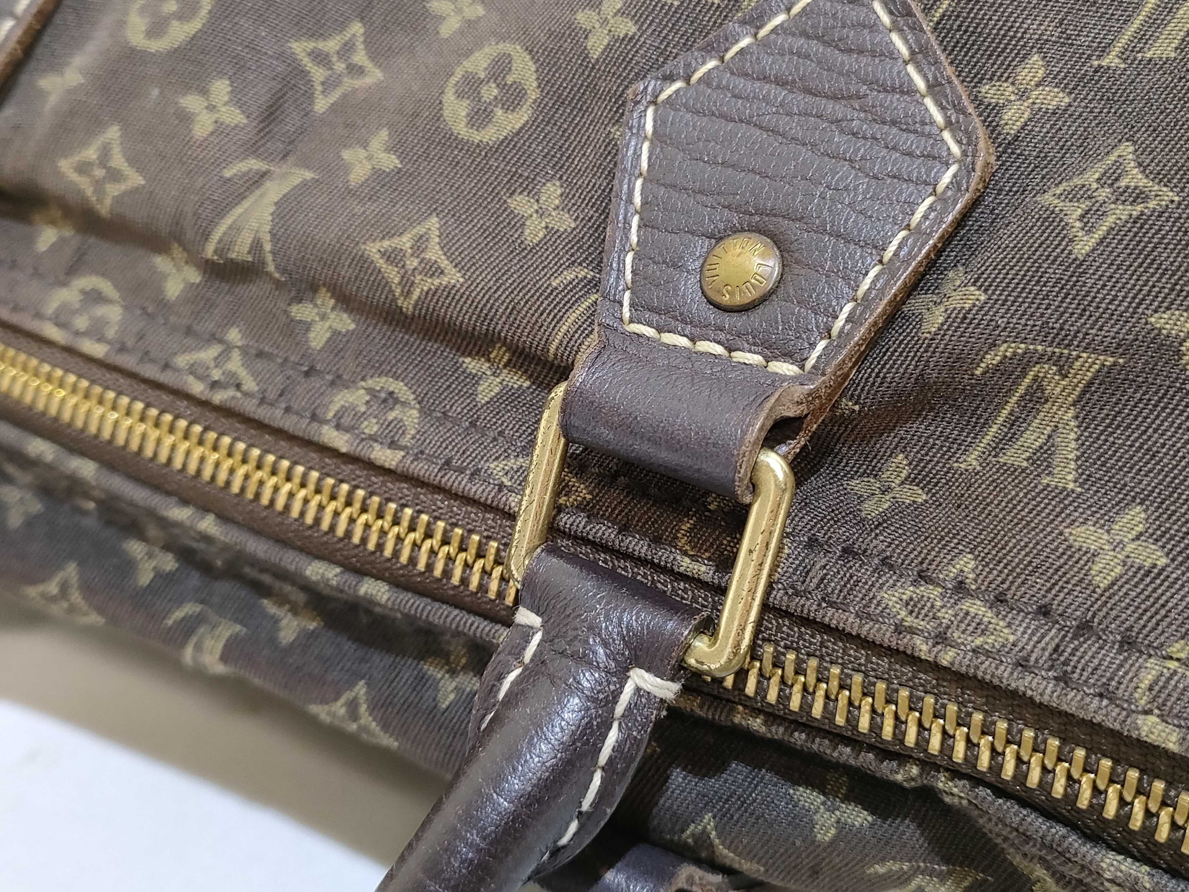 Monogram Mini Lin Louis Vuitton Monogram Mini Lin Idylle Speedy 30 Handbag Mini Boston Handbag — view 5