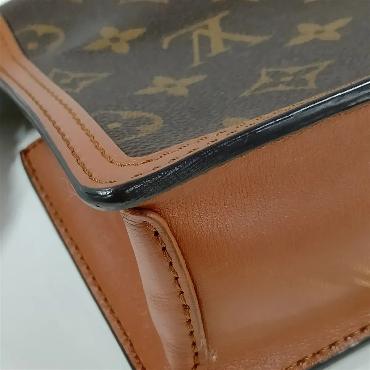 Monogram Reverse Portefeuille Dauphine M68746 Brown (RFID detected) — view 10